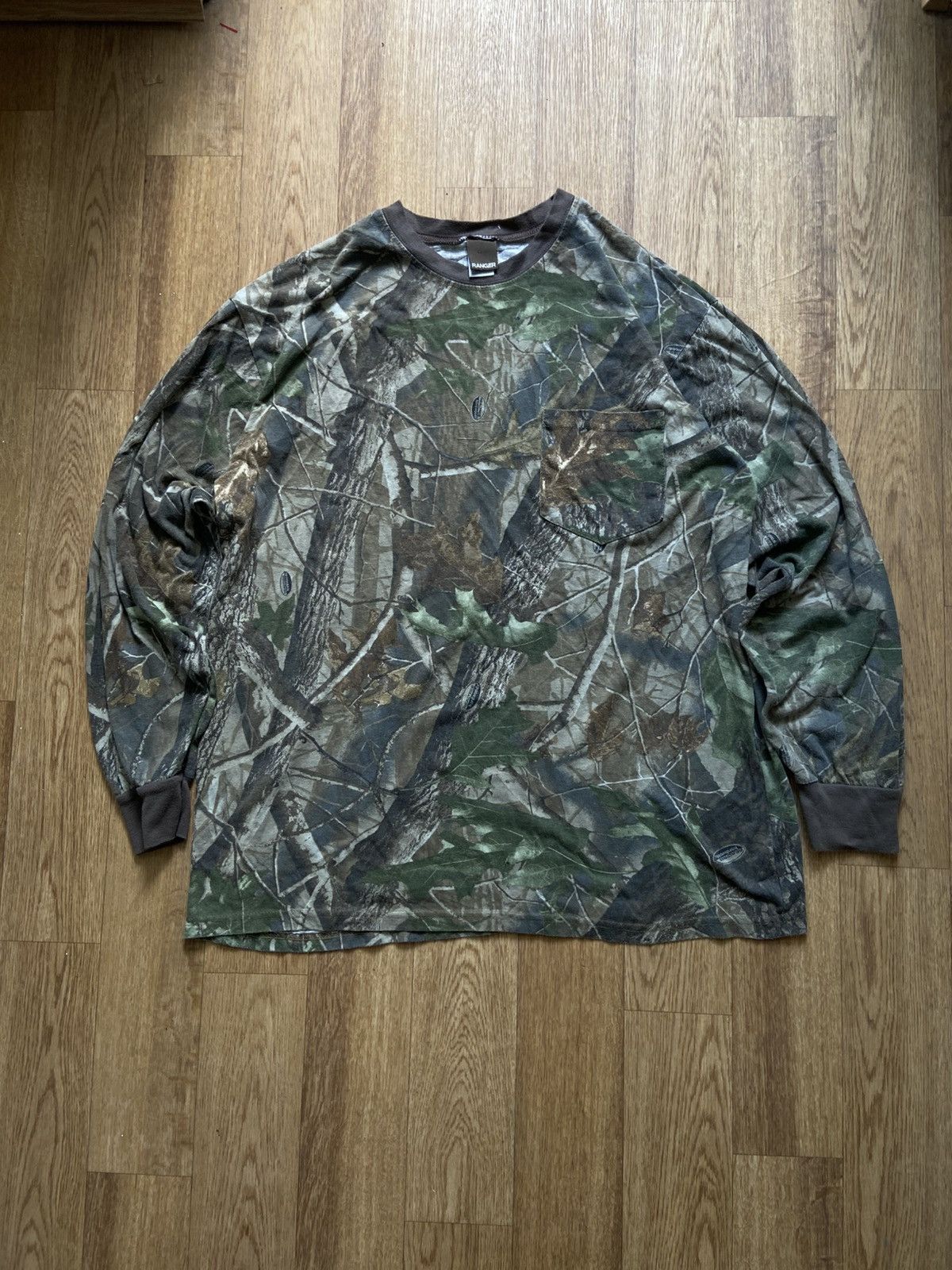 Vintage Vintage Camo Real Tree Longsleeve shirt mossy oak Size US XL / EU 56 / 4 - 1 Thumbnail