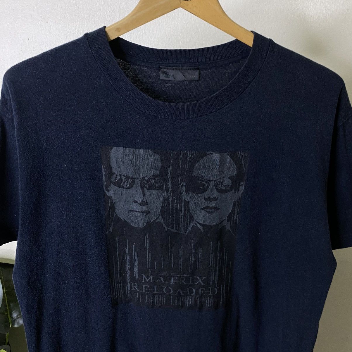Vintage Vintage 2003 The Matrix Reloaded Movie Promo T Shirt Size US M / EU 48-50 / 2 - 2 Thumbnail