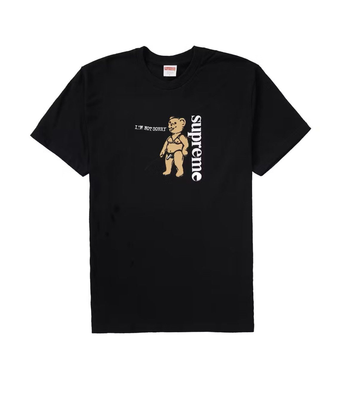 Supreme Supreme shirt - not sorry tee SS21 Size US S / EU 44-46 / 1 - 1 Thumbnail