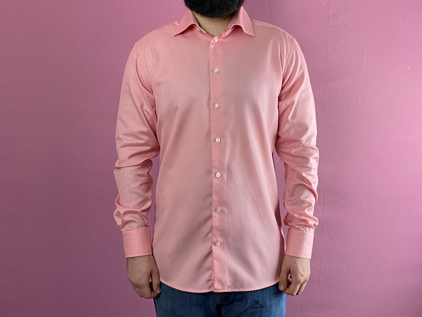 Eton × Vintage Eton Vintage Men's Slim Dress Shirt - L Size US L / EU 52-54 / 3 - 4 Thumbnail