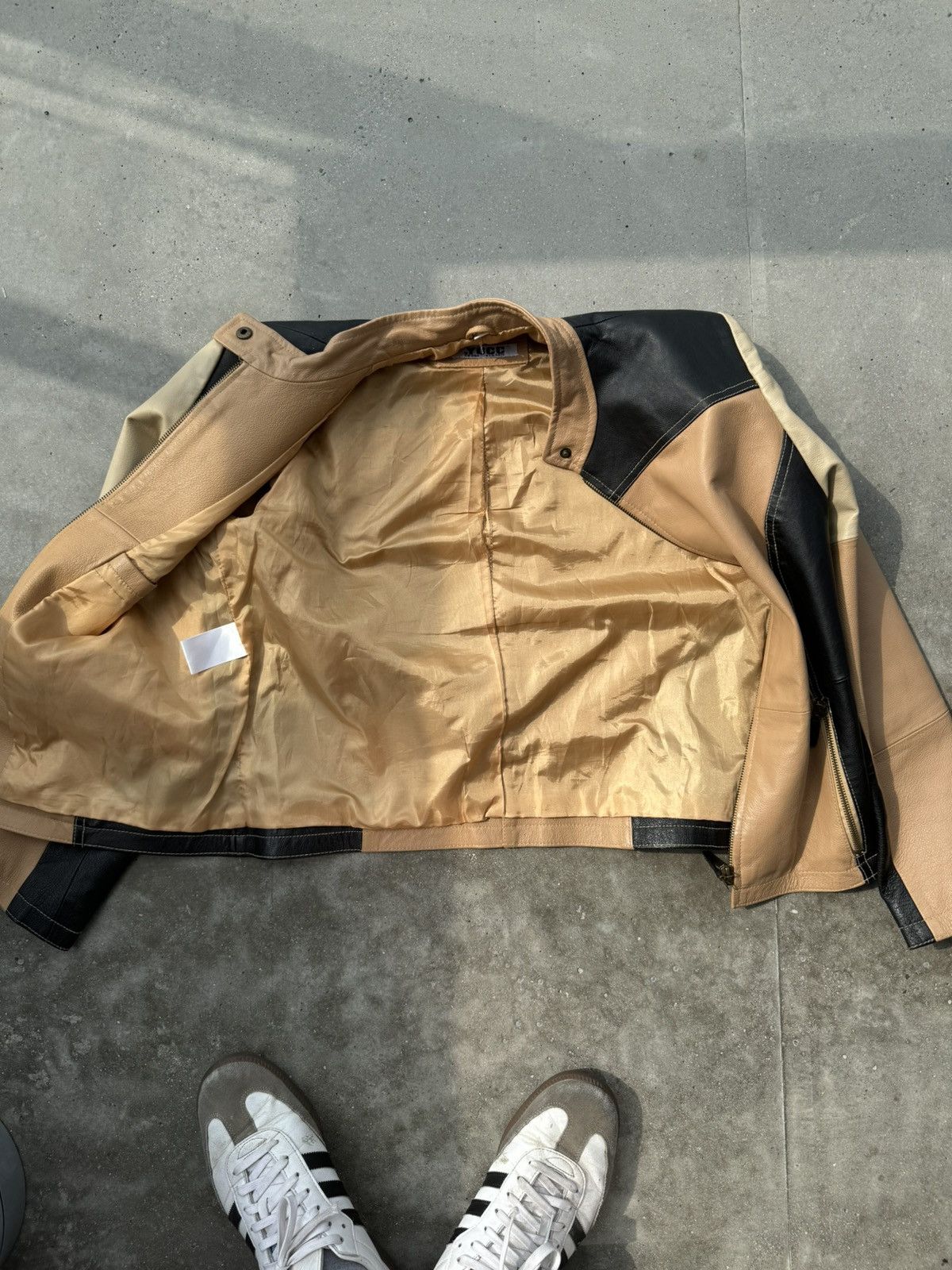 Japanese Brand × Vintage Vintage Leather Jacket Size M / US 6-8 / IT 42-44 - 5 Thumbnail