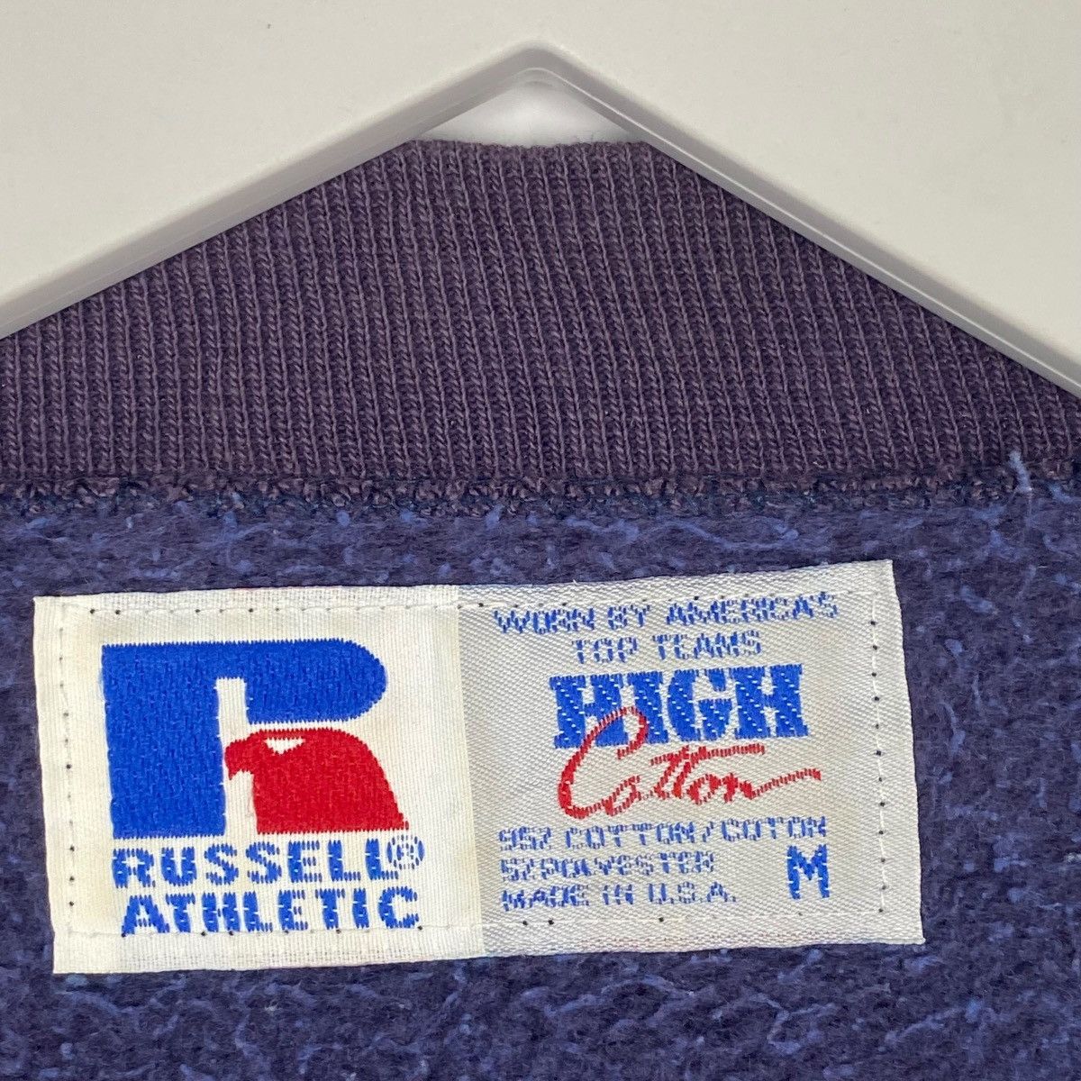 Other Vintage Russell Graphic Crewneck Sweatshirt NavyBlue Size M Size US M / EU 48-50 / 2 - 6 Thumbnail