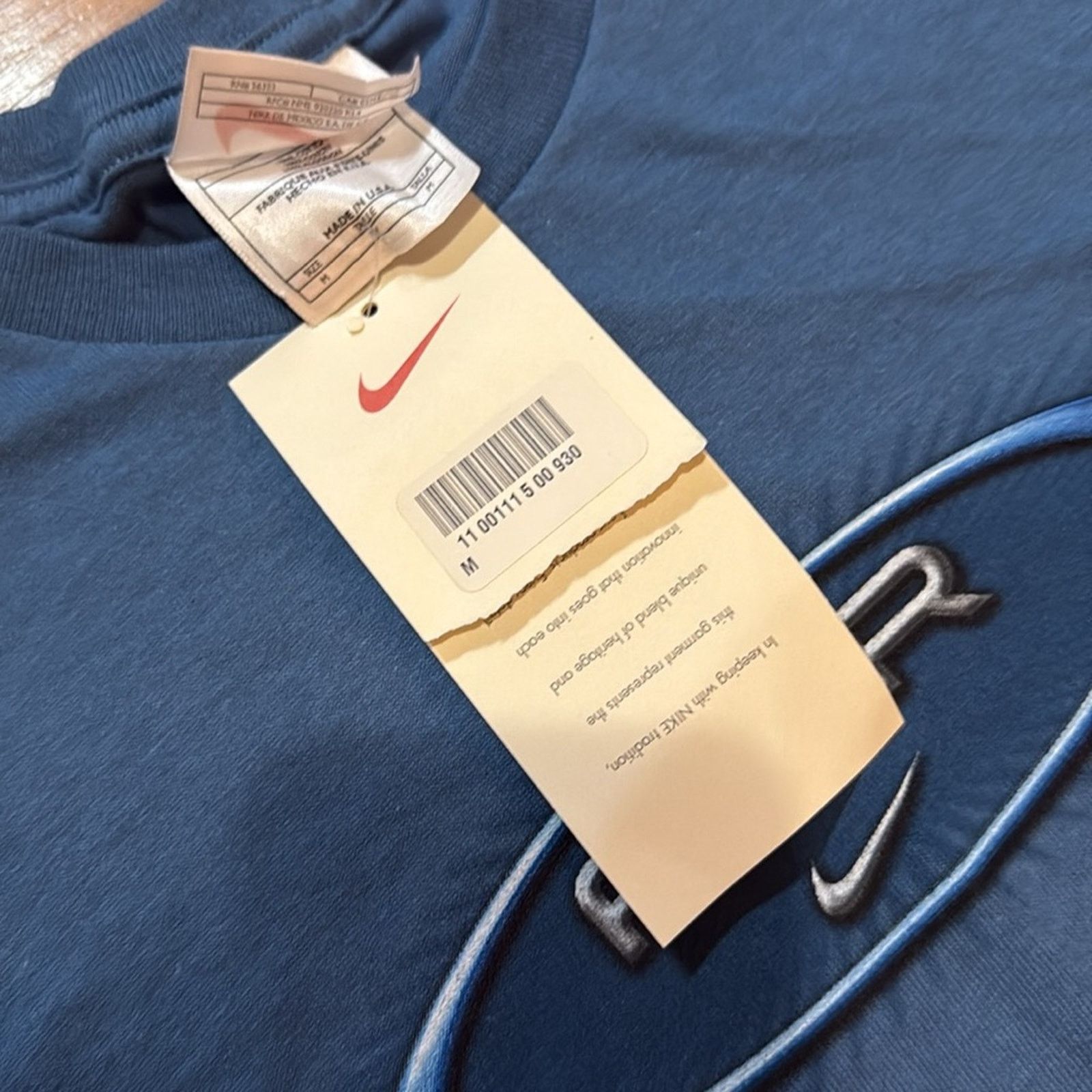 Nike 90s Nike Air Center Swoosh short Sleeve Size US S / EU 44-46 / 1 - 4 Thumbnail