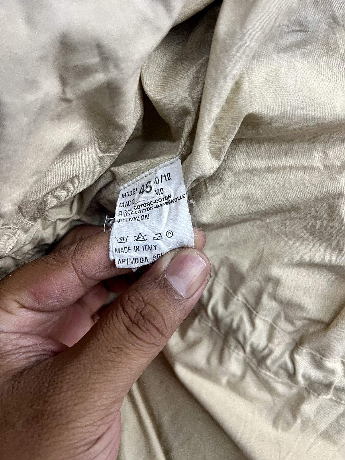 Giorgio Armani Rare 🔥 Vintage 80s Giorgio Armani Cotton Down Jacket Size US L / EU 52-54 / 3 - 19 Thumbnail