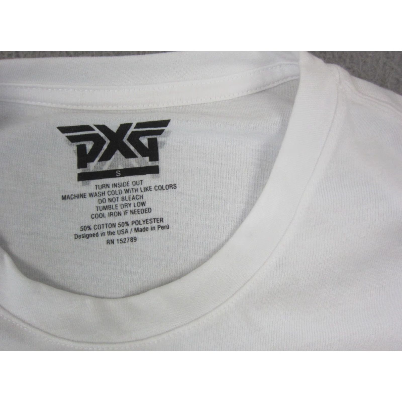 Vintage PXG Shirt Womens Small S White Outline Logo Short Sleeve Crew Neck T-Shirt Cotton Knit Casual Logo Womens XS? Size S / US 4 / IT 40 - 3 Thumbnail