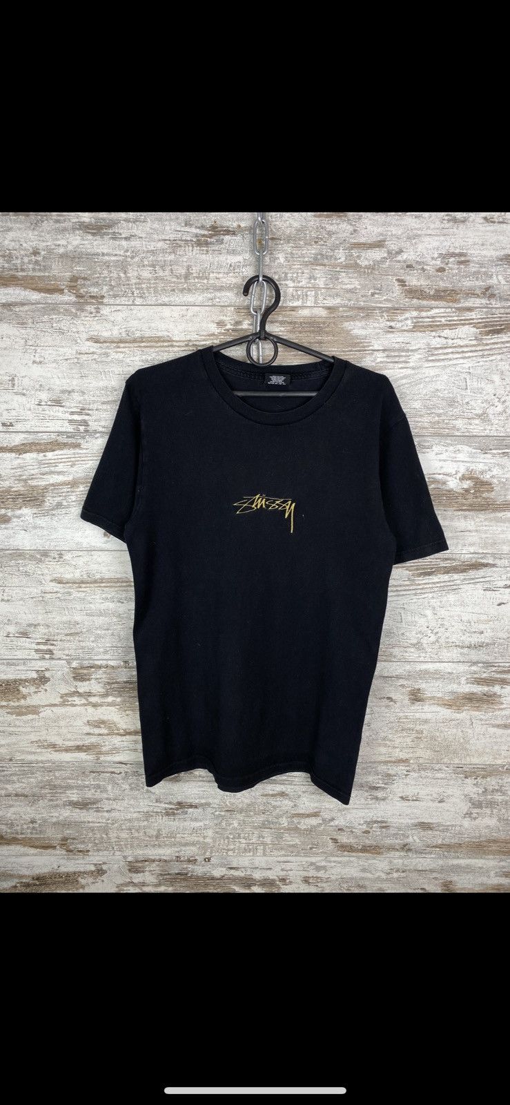 Stussy Vintage Stussy Centr Logog T Shirt Tee Size US S / EU 44-46 / 1 - 2 Thumbnail