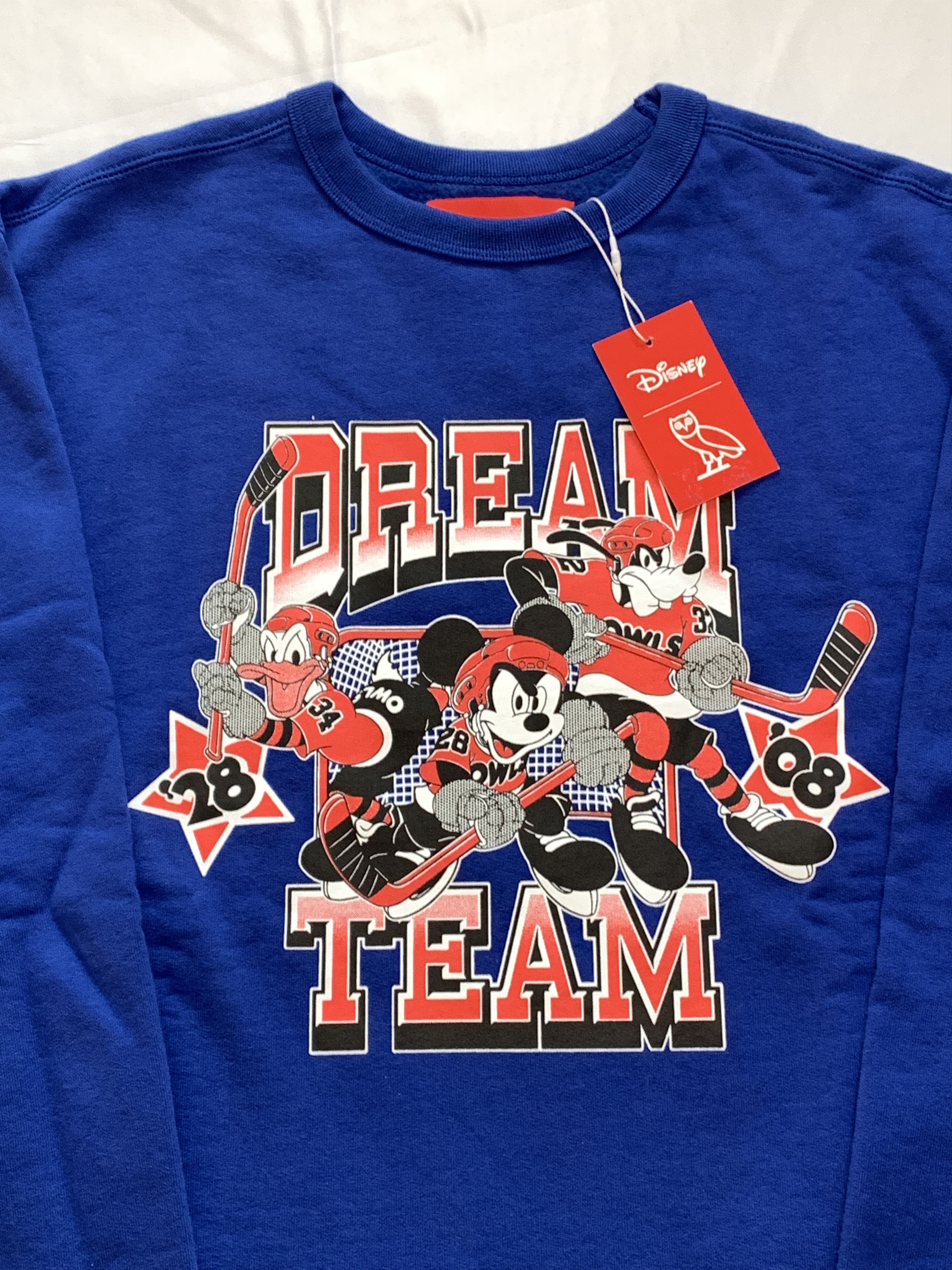 Disney OVO x Disney Dream Team Mickey Goofy & Donald Duck Crewneck Size US L / EU 52-54 / 3 - 4 Thumbnail