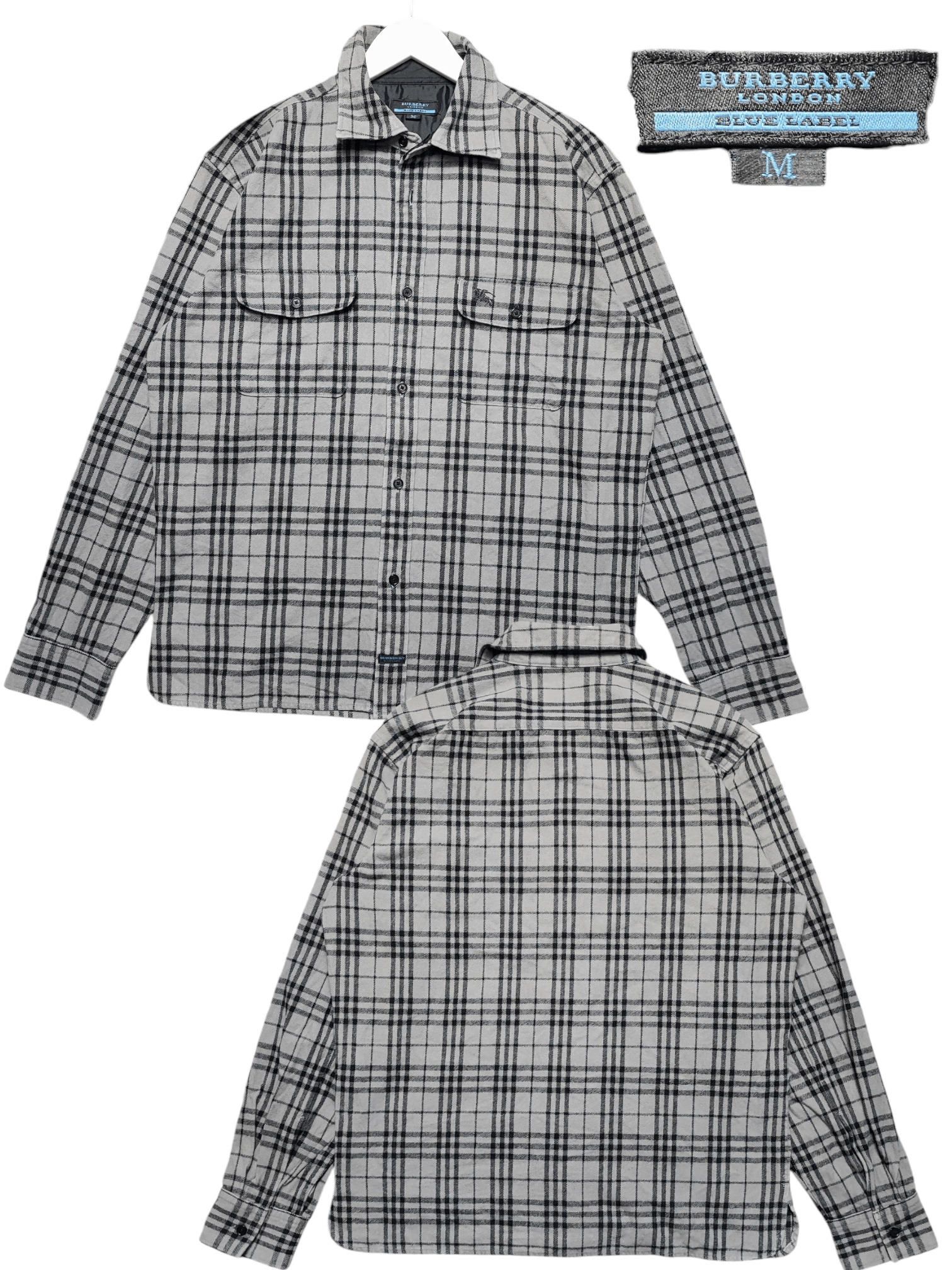 Burberry BURBERRY SHIRT Size US M / EU 48-50 / 2 - 1 Thumbnail