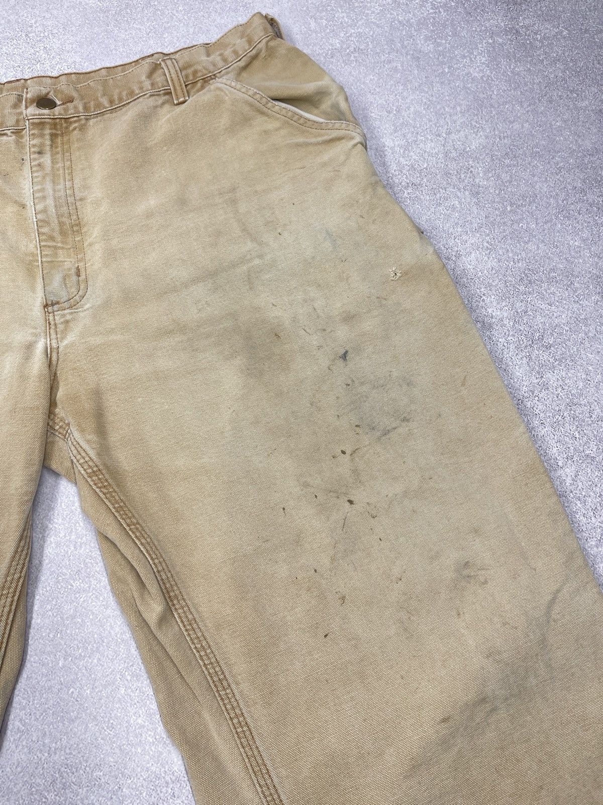 Carhartt Vintage Carhartt B11 BRN Carpenter Pants Distressed Workwear Size US 38 / EU 54 - 11 Thumbnail