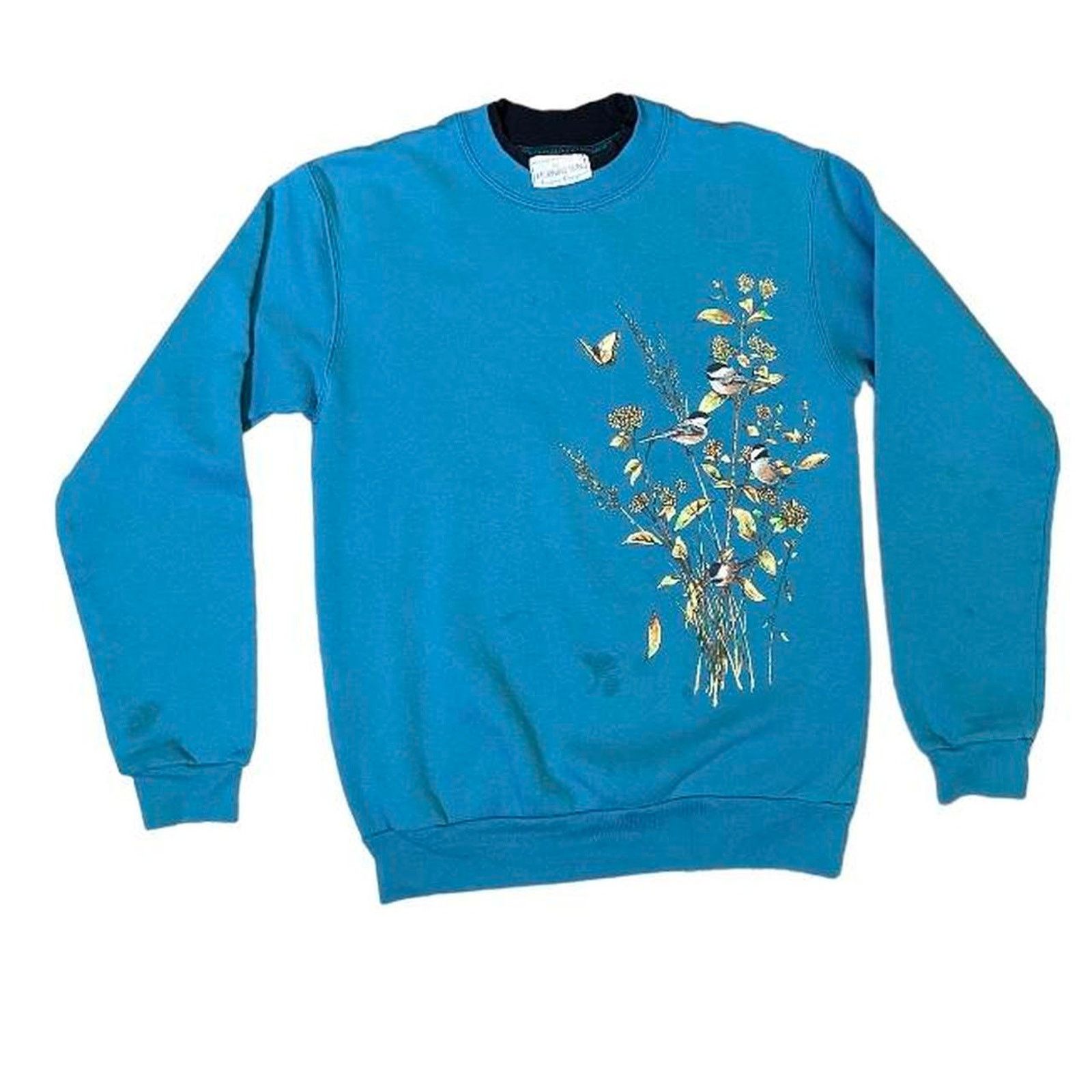 Vintage 90s morning sun grandma style crewneck sweater small Size US S / EU 44-46 / 1 - 1 Thumbnail
