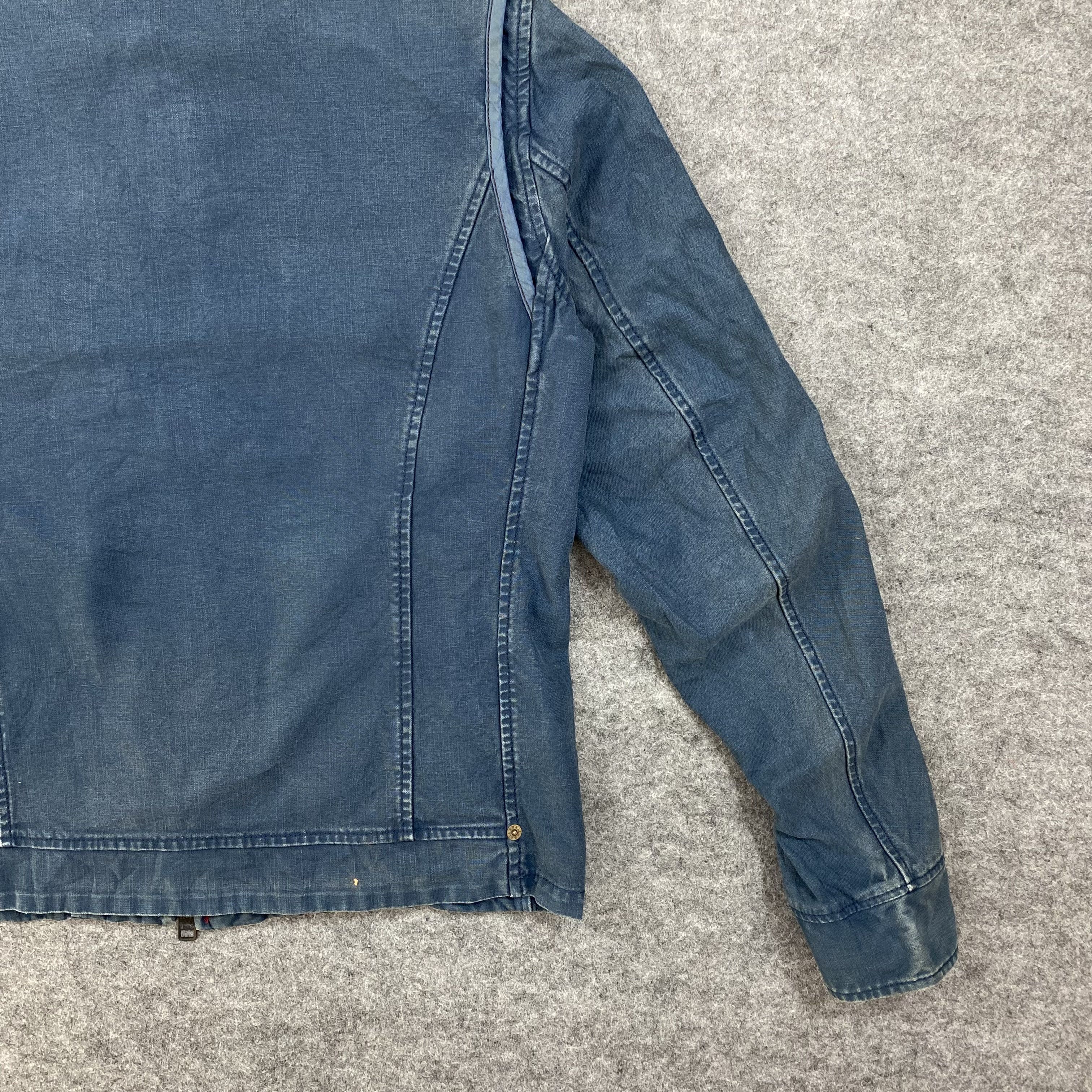 Japanese Brand VTG Japan Gifu Take Indigo Dye Work Jacket-J562 Size US M / EU 48-50 / 2 - 9 Thumbnail