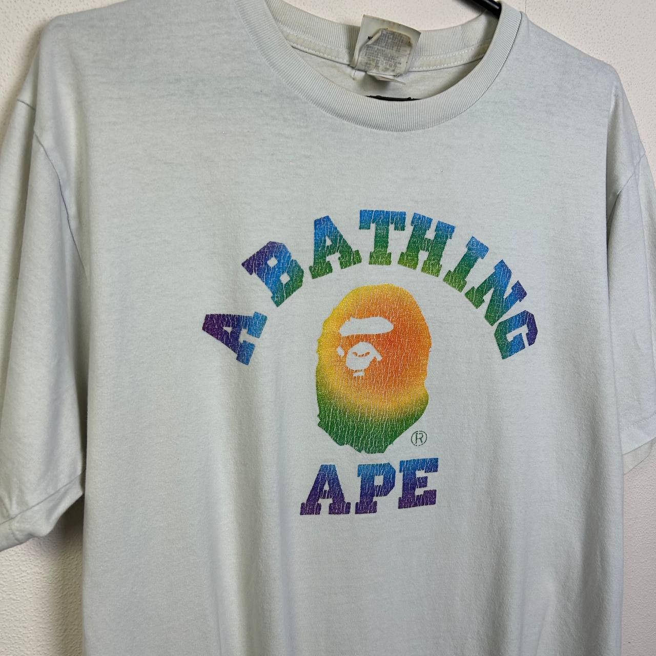Bape Luxury Bape A Bathing Ape big logo designer y2k tee Size US L / EU 52-54 / 3 - 2 Thumbnail