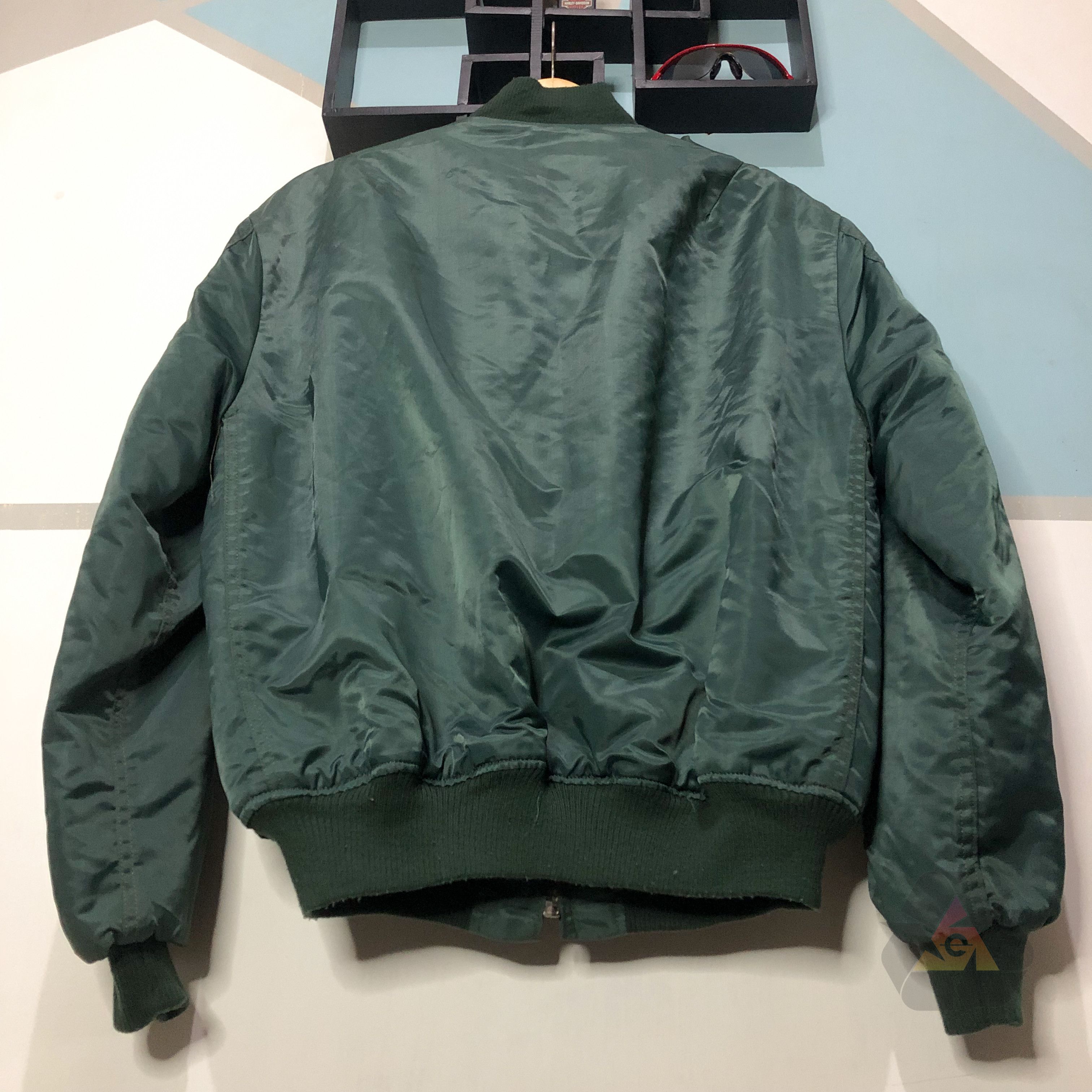 Alpha Industries Vintage Alpha Industries Flayer's Mil-J-82790J USAF Bombers Size US L / EU 52-54 / 3 - 13 Thumbnail