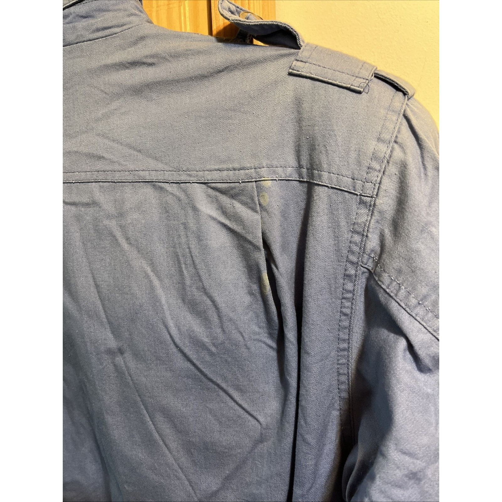 Nordstrom Nordstrom Women’s M Jacket Point Of View Blue Safari Canvas Size M / US 6-8 / IT 42-44 - 8 Thumbnail
