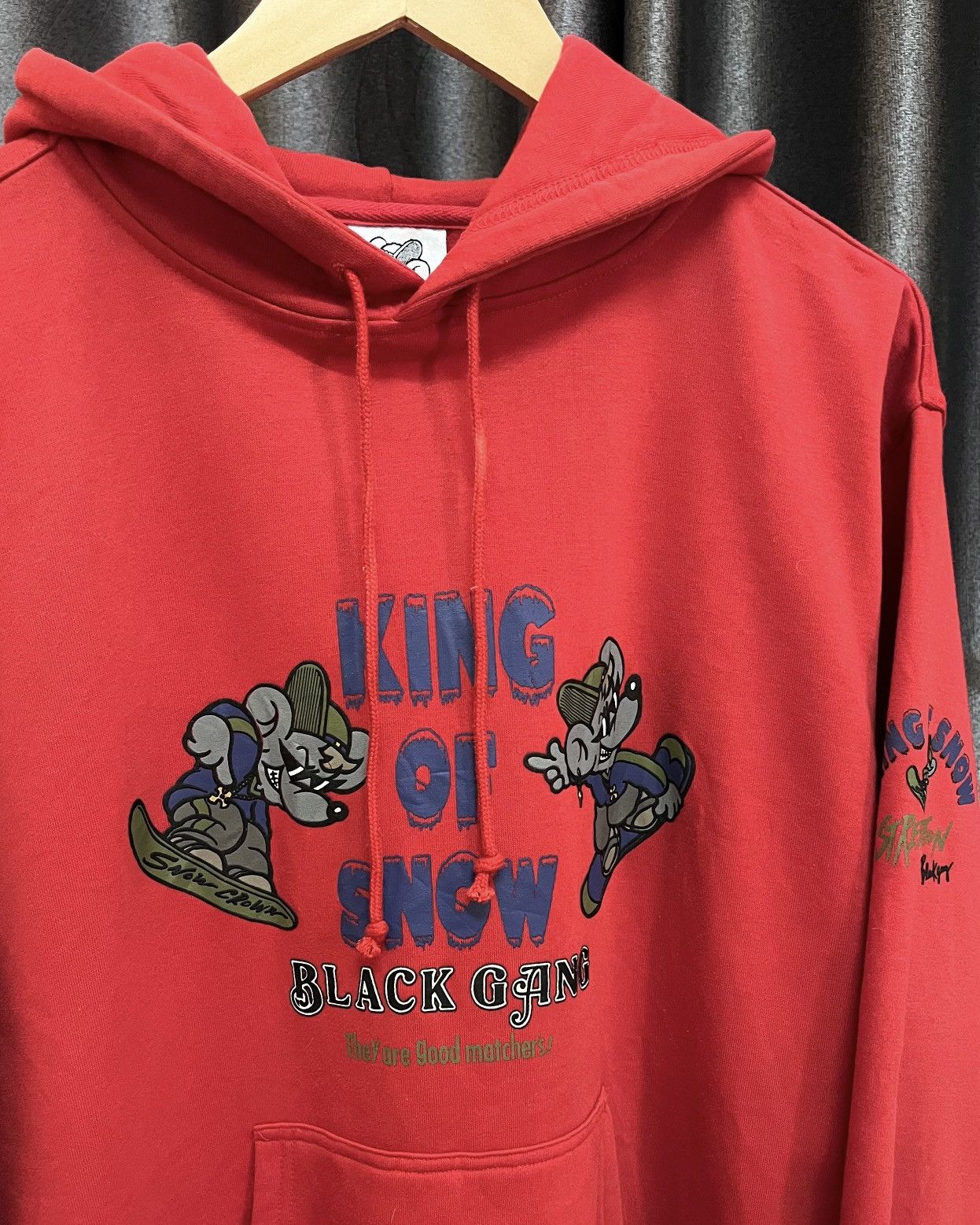 Japanese Brand Vintage Black Gangs By Magixson Size US L / EU 52-54 / 3 - 4 Thumbnail