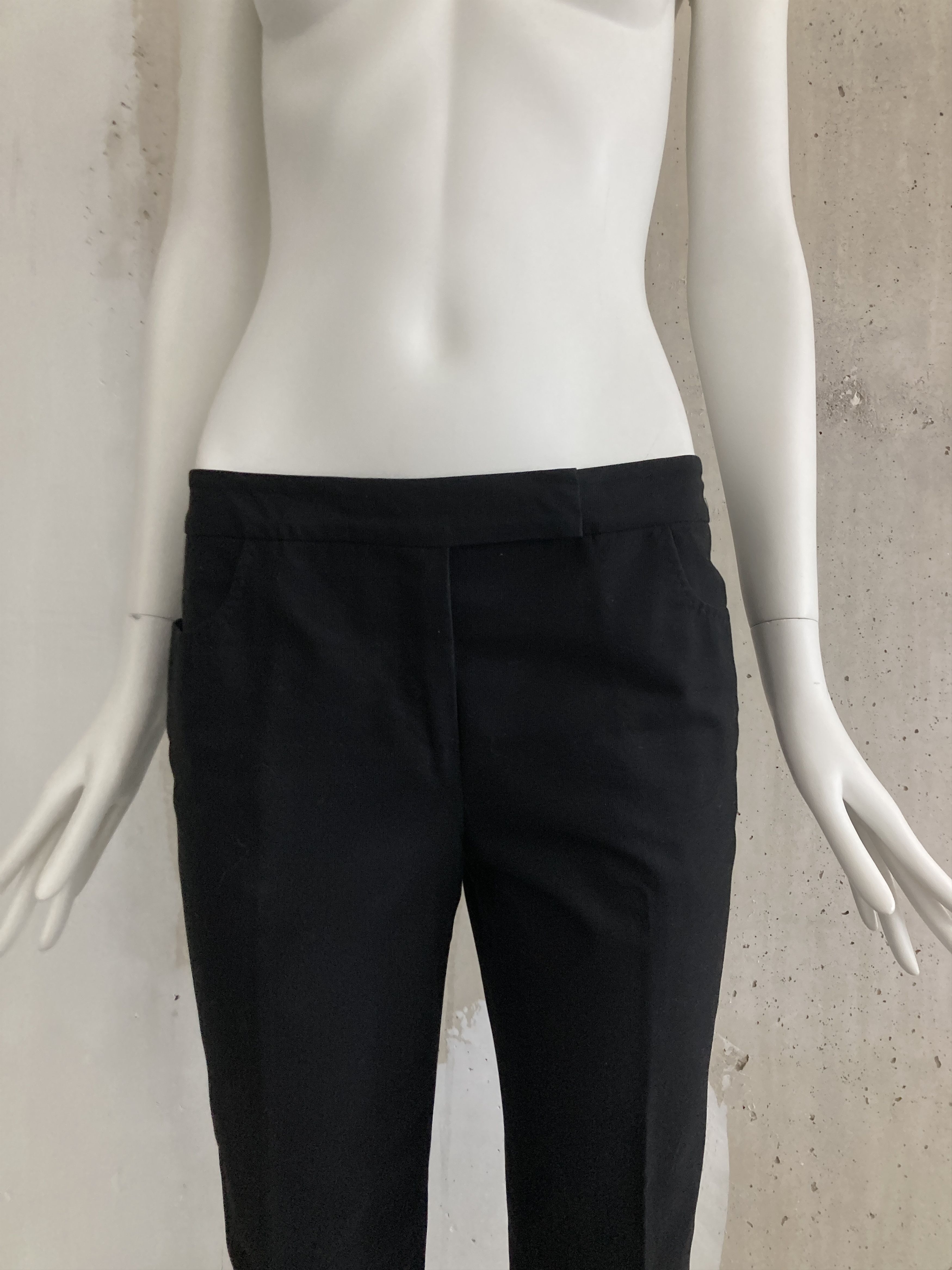 Alexander McQueen SS2003 Black Trousers Size 27" / US 4 / IT 40 - 4 Thumbnail