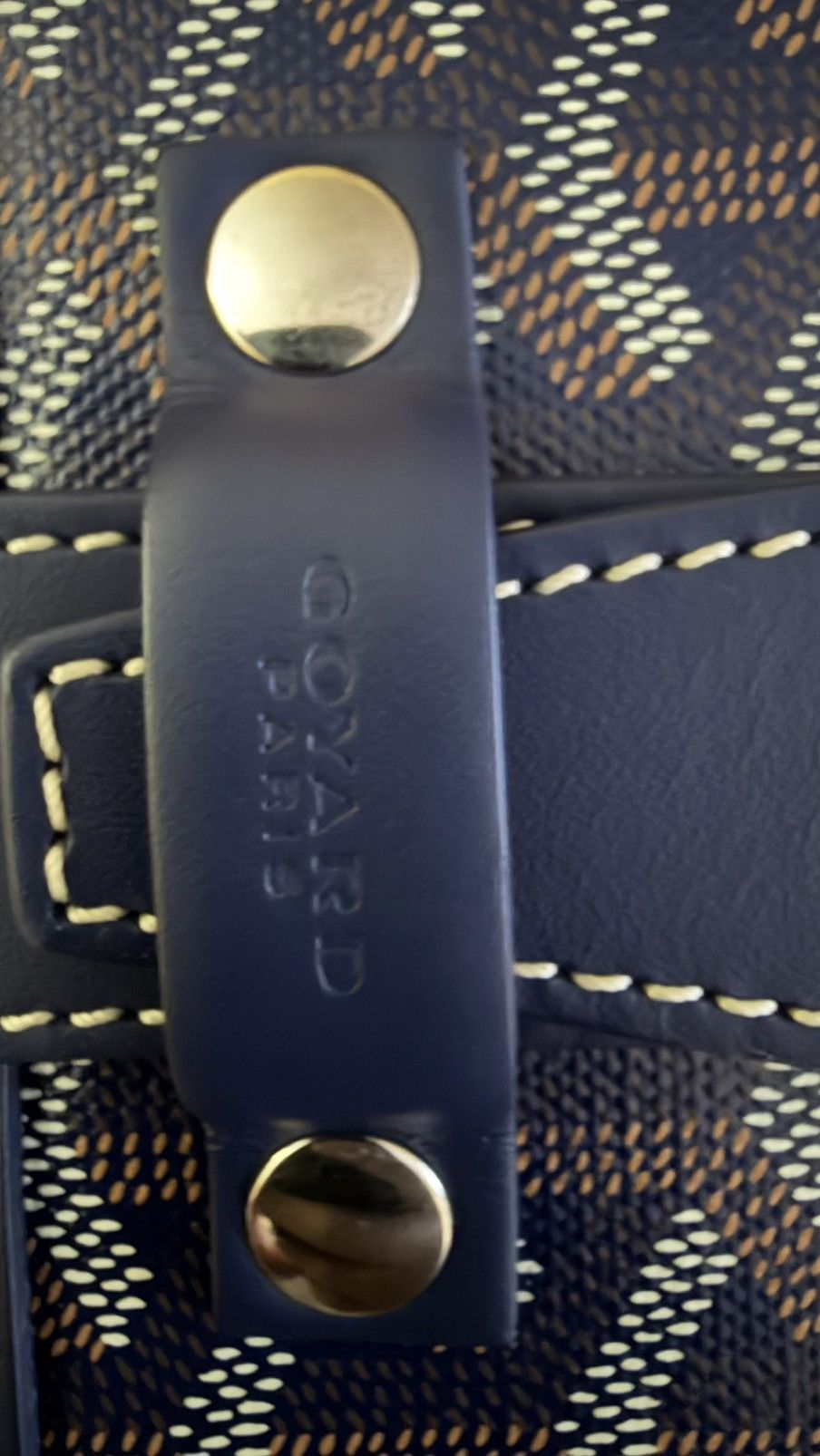 Goyard Navy Bourget PM Travel Case Size ONE SIZE - 15 Thumbnail