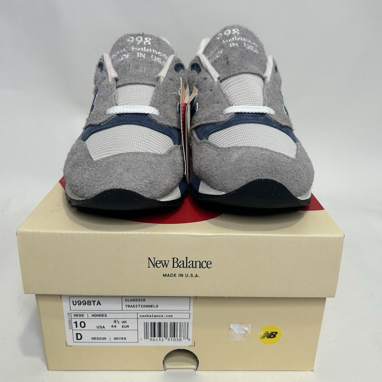New Balance New Balance Shoes 998 MiUSA “Grey Day” 2023 Size US 10 / EU 43 - 2 Thumbnail