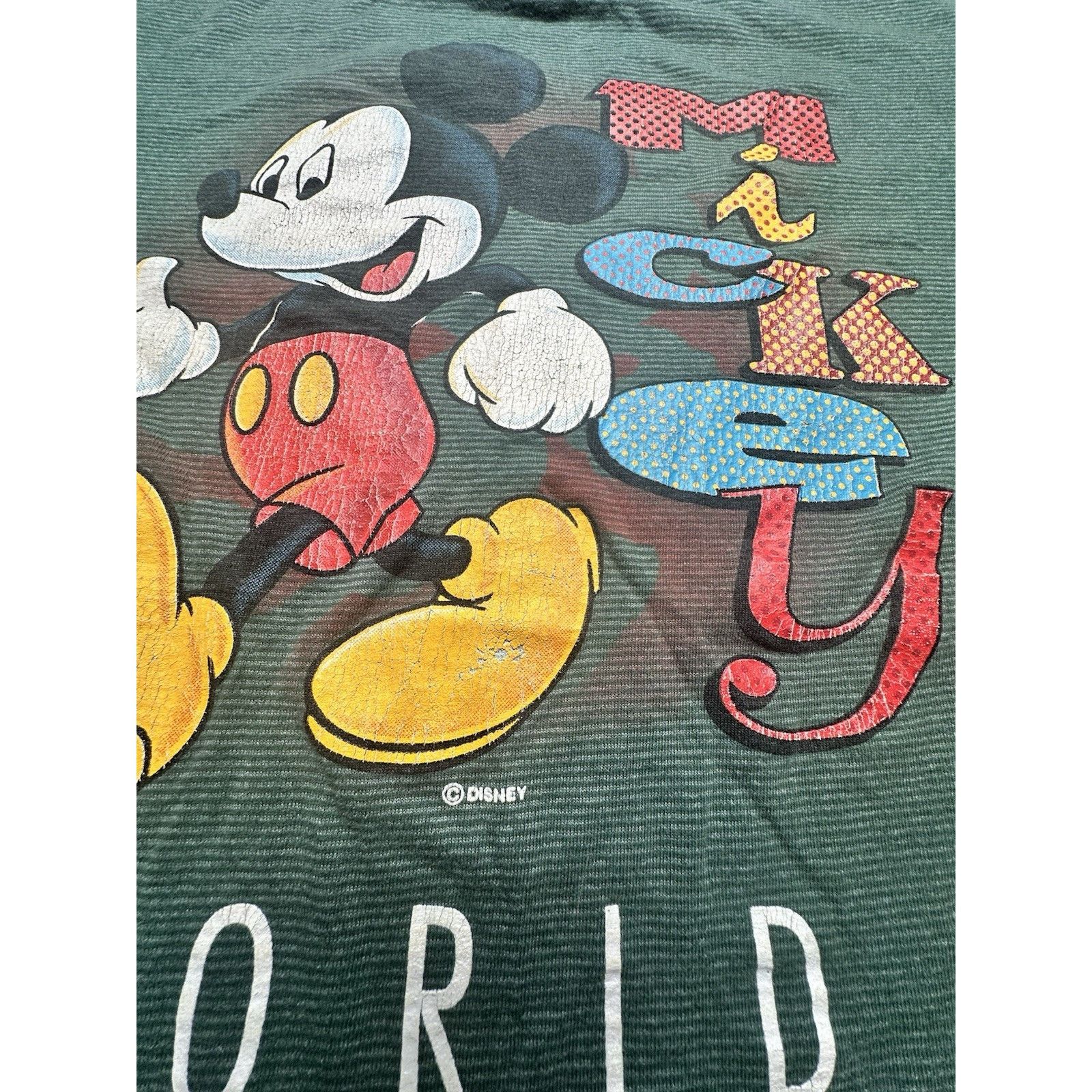 Velva Sheen Vintage 1980’s Florida Mickey Mouse Shirt Adult Size Large Size US L / EU 52-54 / 3 - 8 Thumbnail