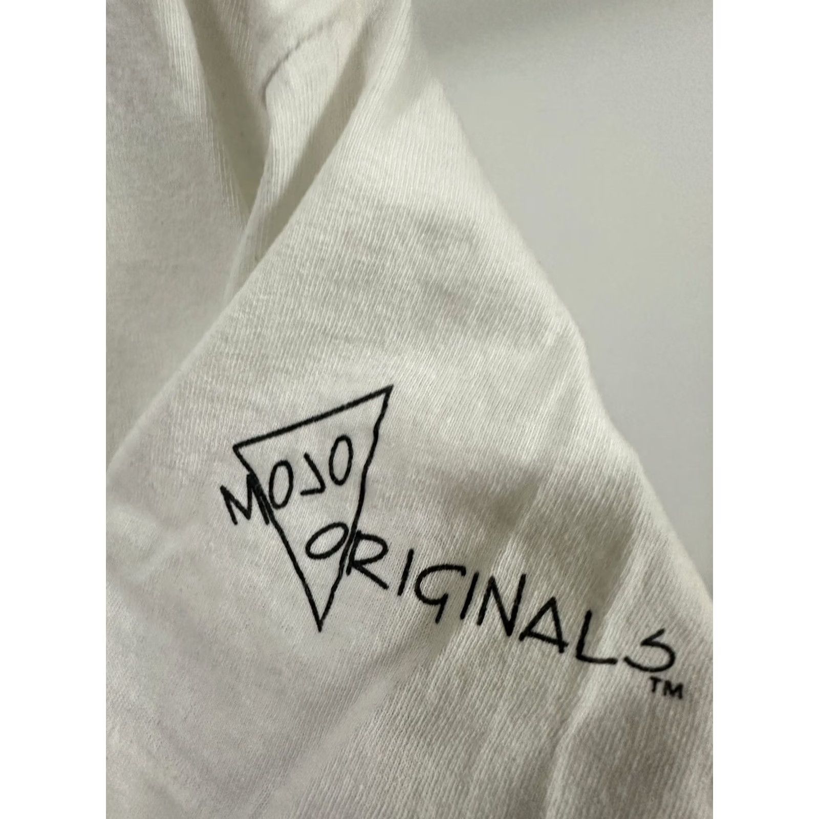 Vintage VTG Greenville ECU Halloween Frat Greek T-Shirt L Mens White Short Sleeve Vintage ECU Costume Witch Mojo 90s Boys Girls Size US L / EU 52-54 / 3 - 4 Thumbnail