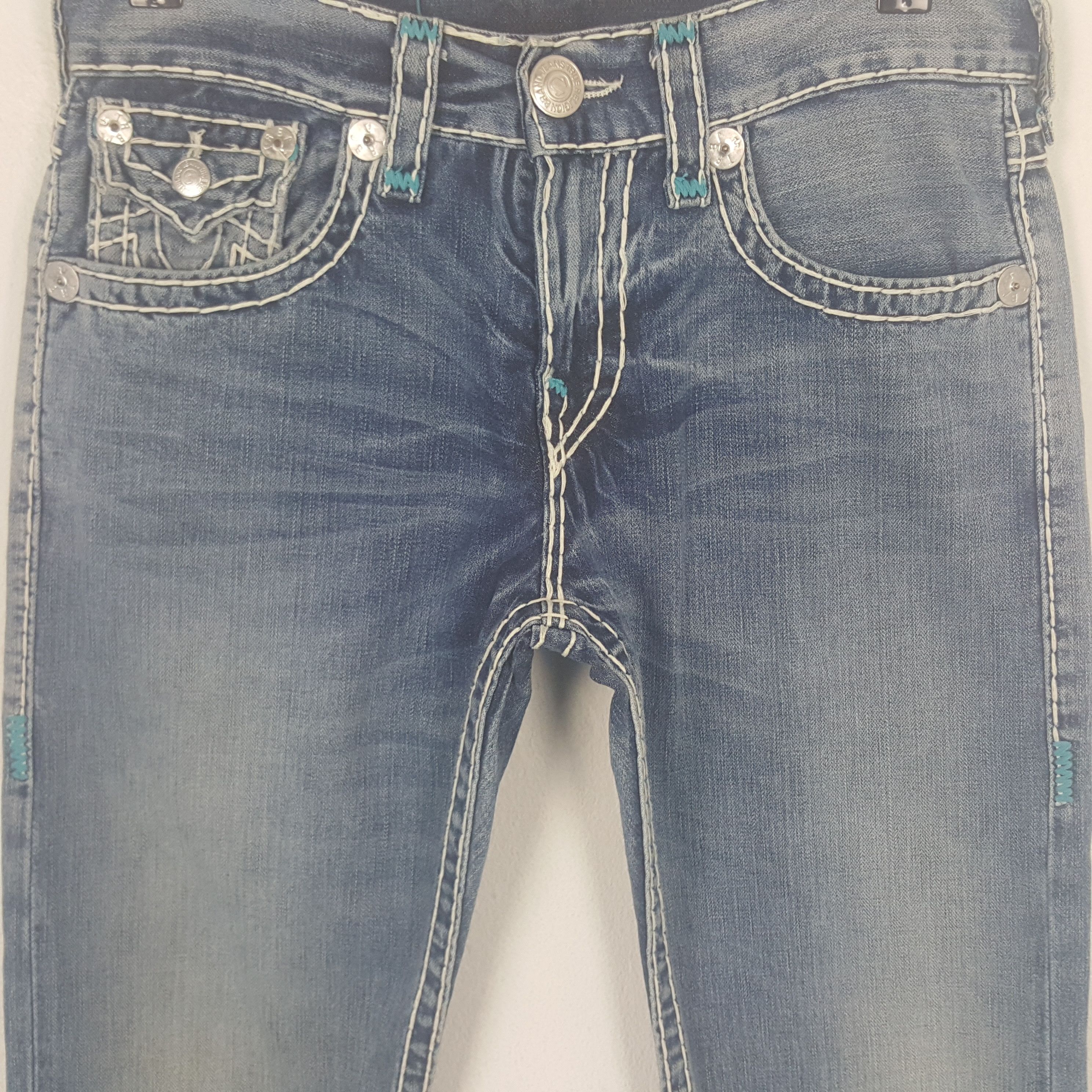 True Religion Vintage True Religion American Denim Jeans C297N30 Size US 31 - 2 Thumbnail