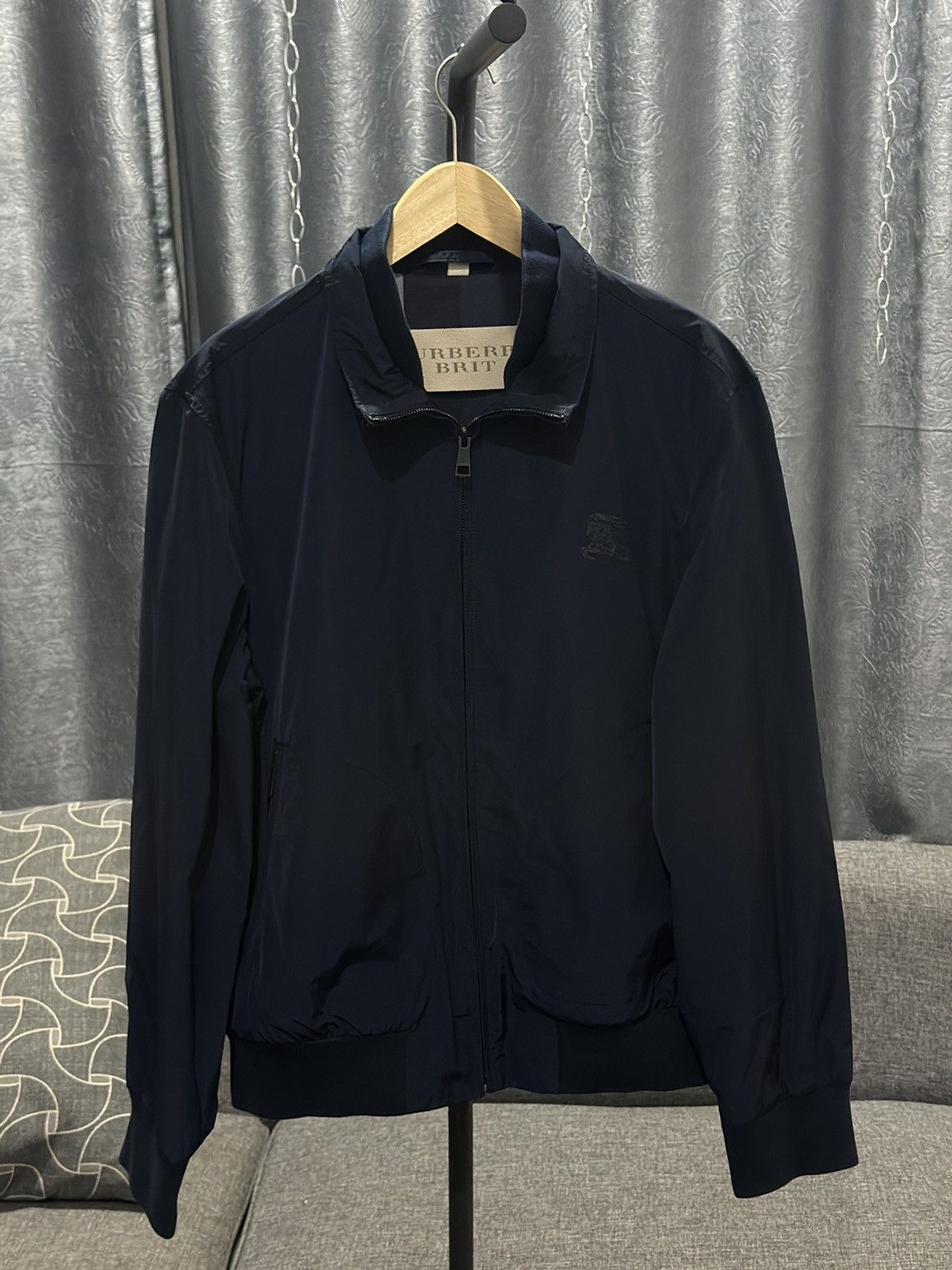 Burberry Burberry Lightweight Bomber Jacket Size US L / EU 52-54 / 3 - 1 Thumbnail
