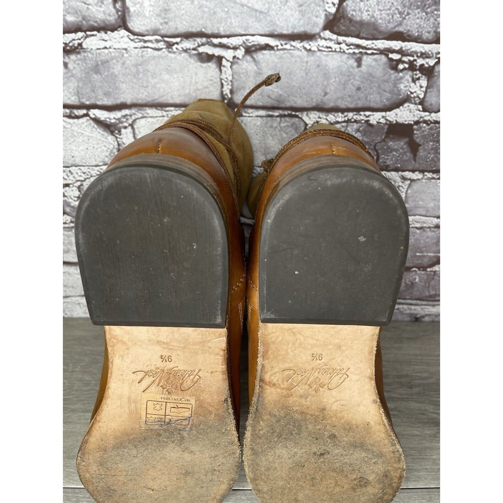 Other Patricia Nash Sabbia Brown Leather Moto Saddle Lace Boots Wo Size US 9.5 / IT 39.5 - 8 Thumbnail