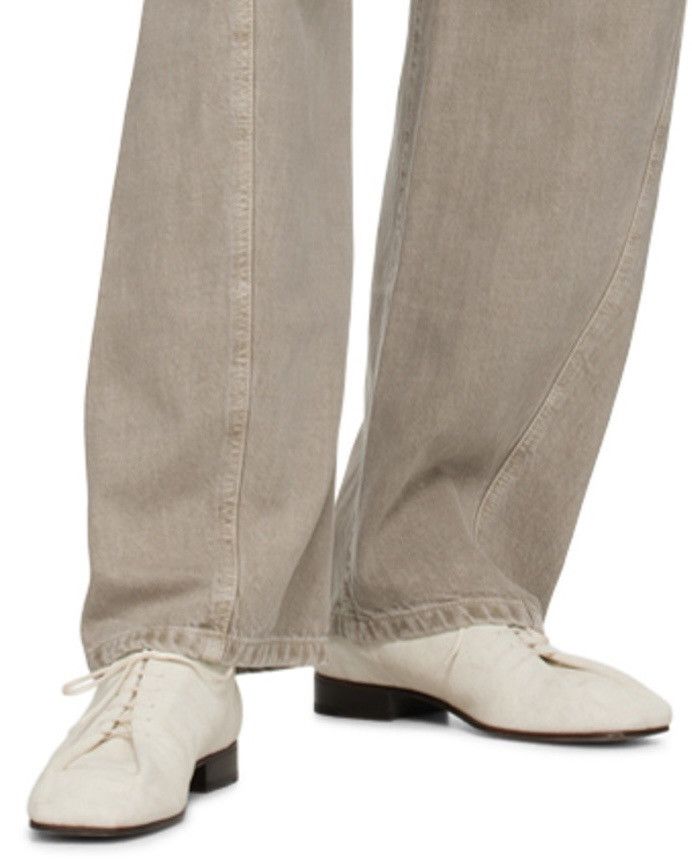 Lemaire Lemaire SOURIS CLASSIC DERBIES DIRTY WHITE EU42 US 9 Size US 9 / EU 42 - 19 Thumbnail