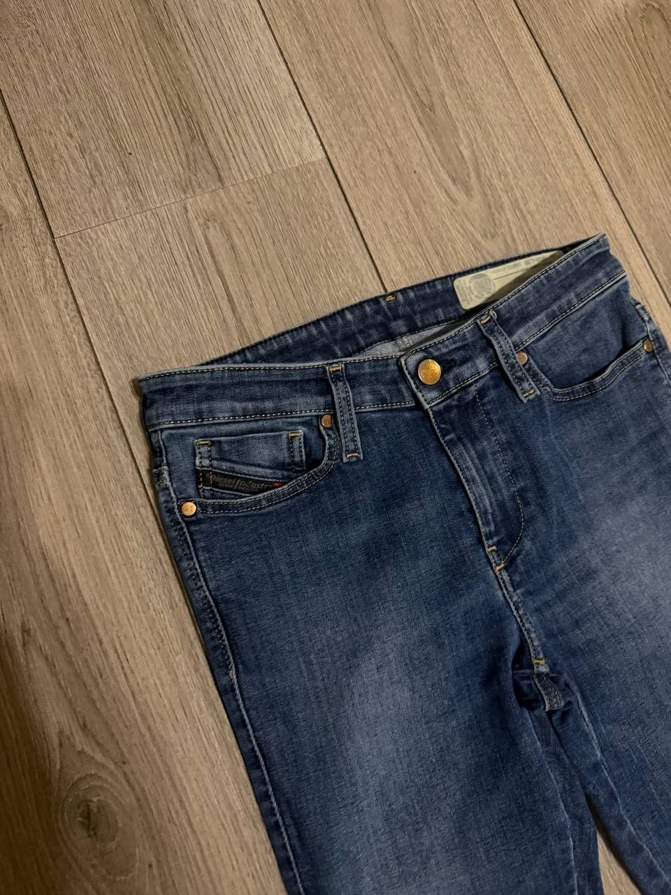 Diesel Diesel Skinzee-Zip Jeans Wmn W26 L30 Blue Super Slim Skinny Size 26" / US 2 / IT 38 - 3 Thumbnail