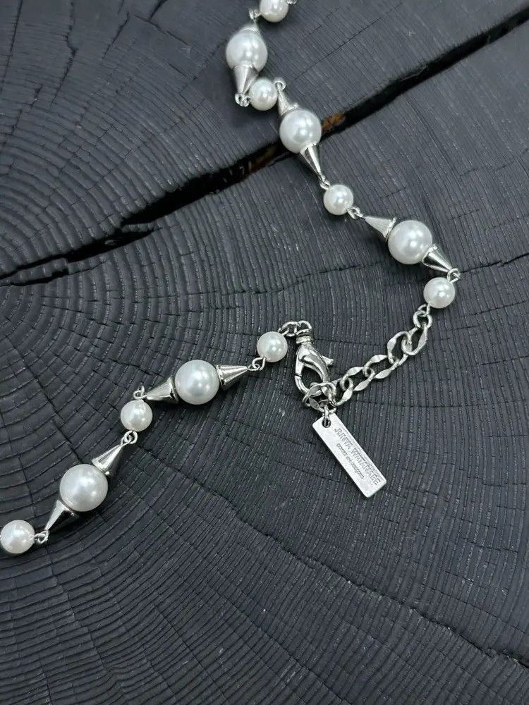 Junya Watanabe Junya Watanabe Pearl Necklace Size ONE SIZE - 2 Thumbnail