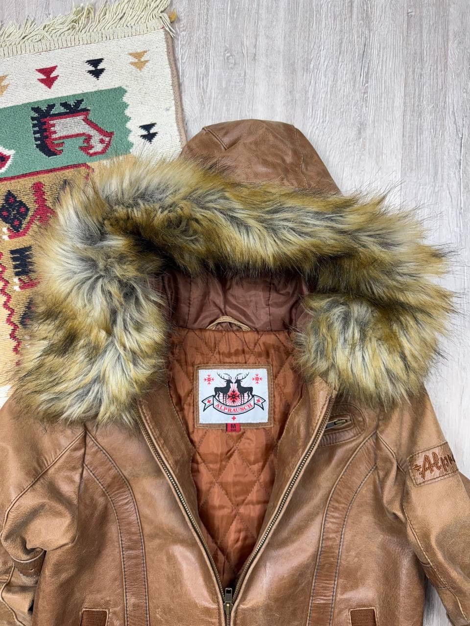 Japanese Brand × Vintage Vintage Hype Leather Y2K Fur Jacket Size M / US 6-8 / IT 42-44 - 6 Thumbnail