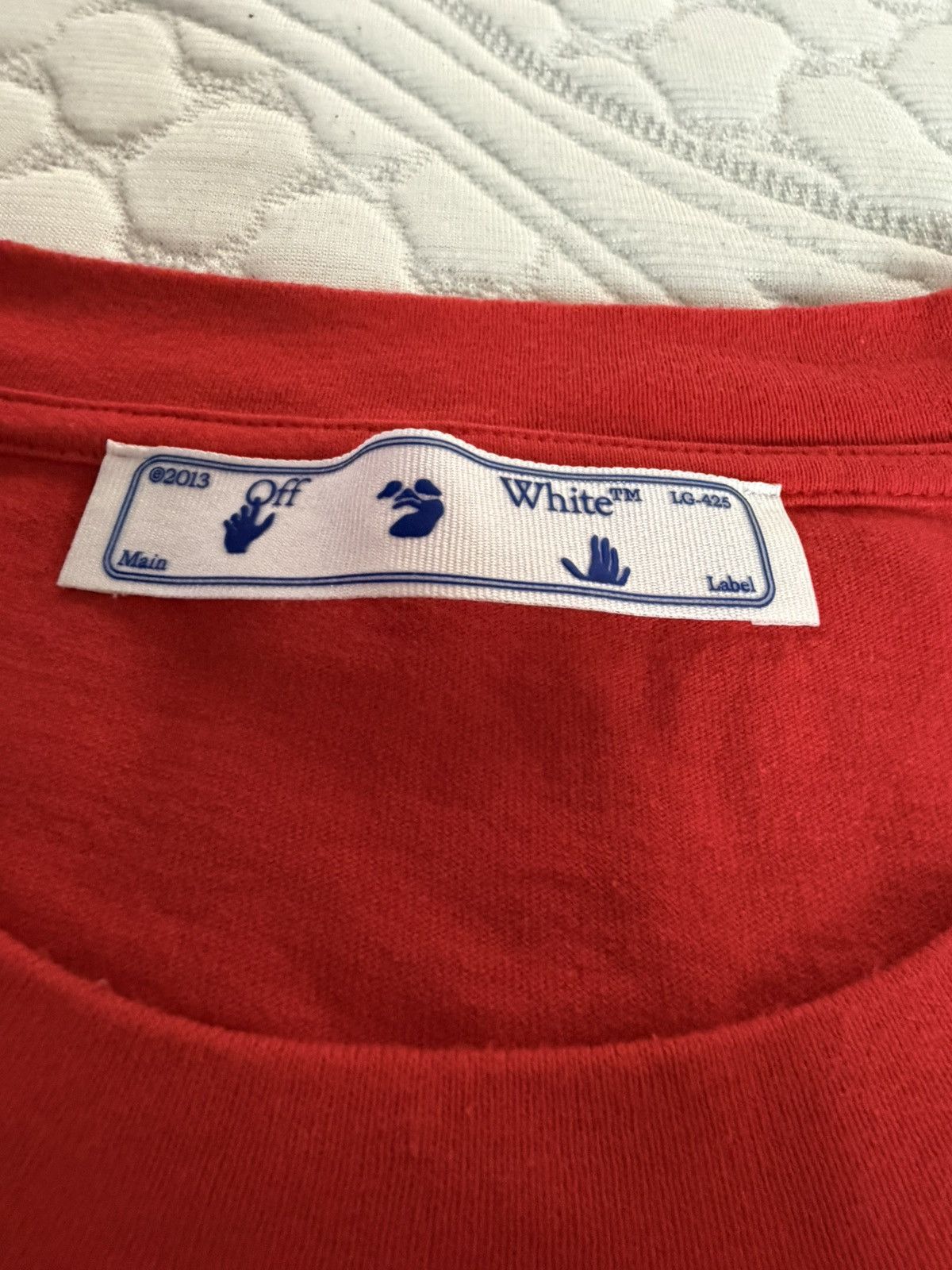 Off-White Off white pascal painting t shirt Size US L / EU 52-54 / 3 - 5 Thumbnail