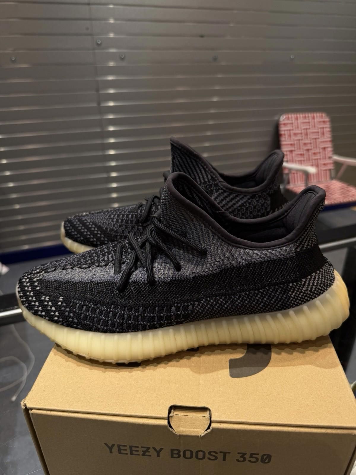Adidas Size 8.5 - adidas Yeezy Boost 350 V2 Low Carbon (FZ5000) Size US 8.5 / EU 41-42 - 5 Thumbnail
