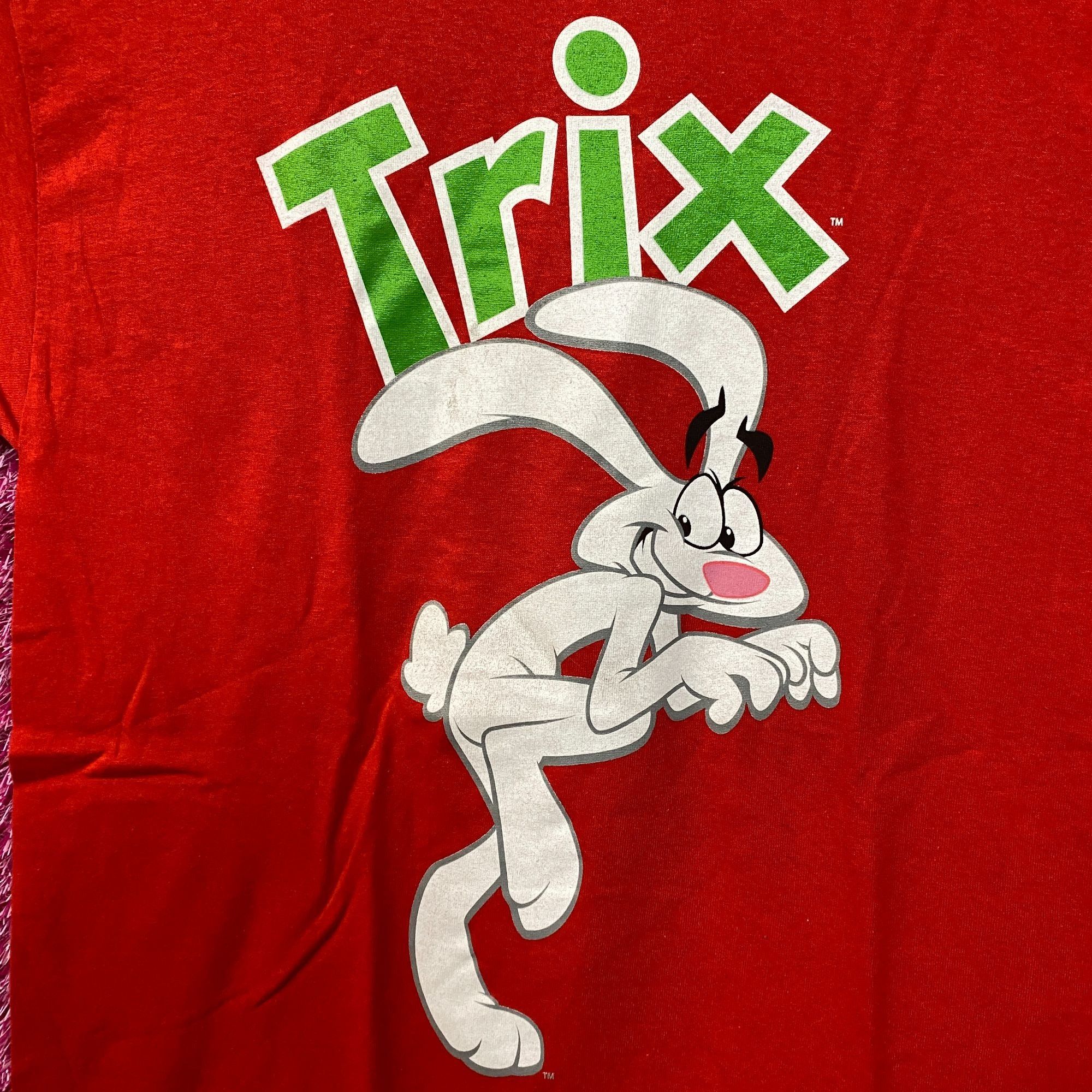 Other Trix Cereal Promo Trix Are For Kids Rabbit Red T-Shirt Mediu Size US M / EU 48-50 / 2 - 2 Thumbnail
