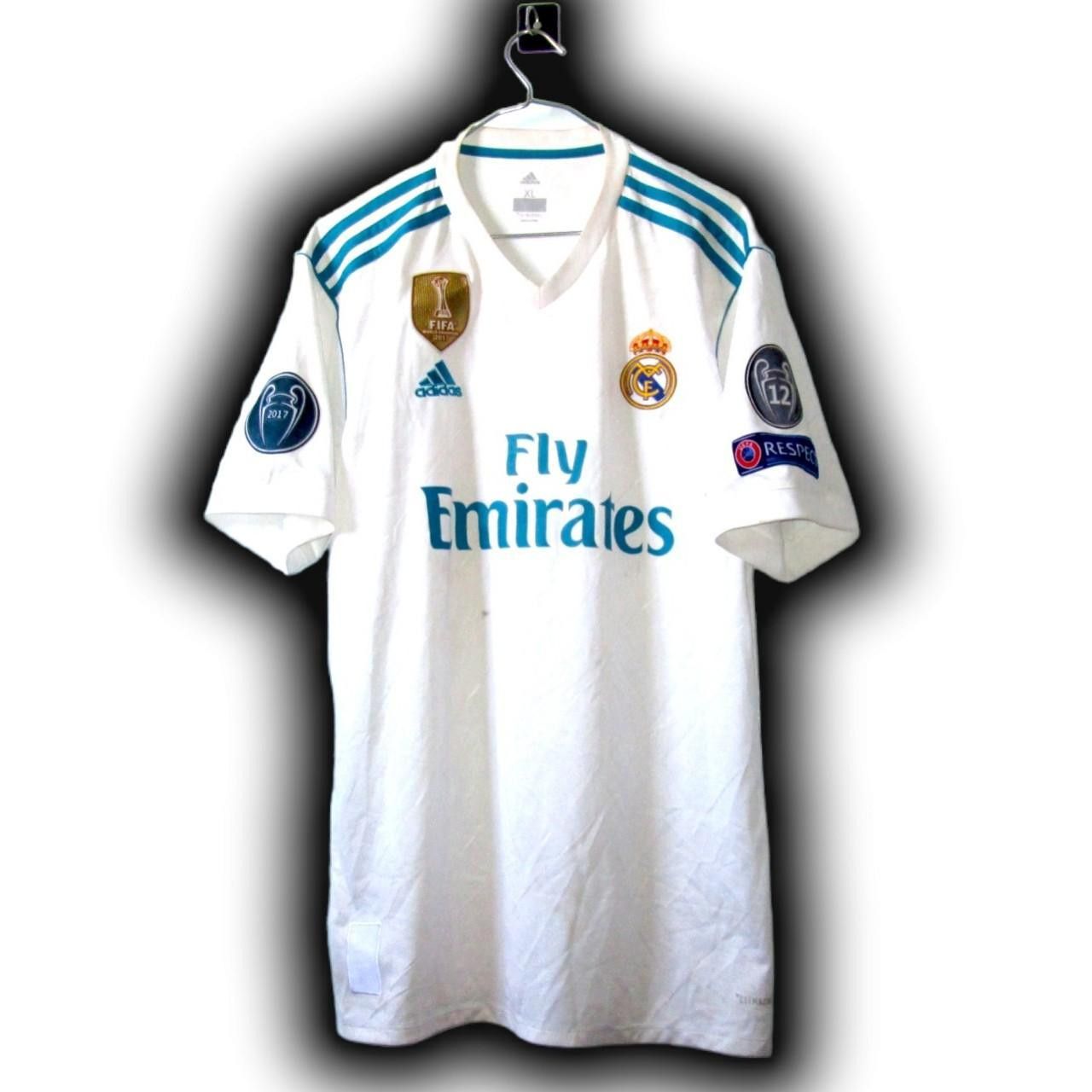 Adidas Real Madrid Spain 2017 2018 Home Shirt Jersey Size US XL / EU 56 / 4 - 3 Thumbnail