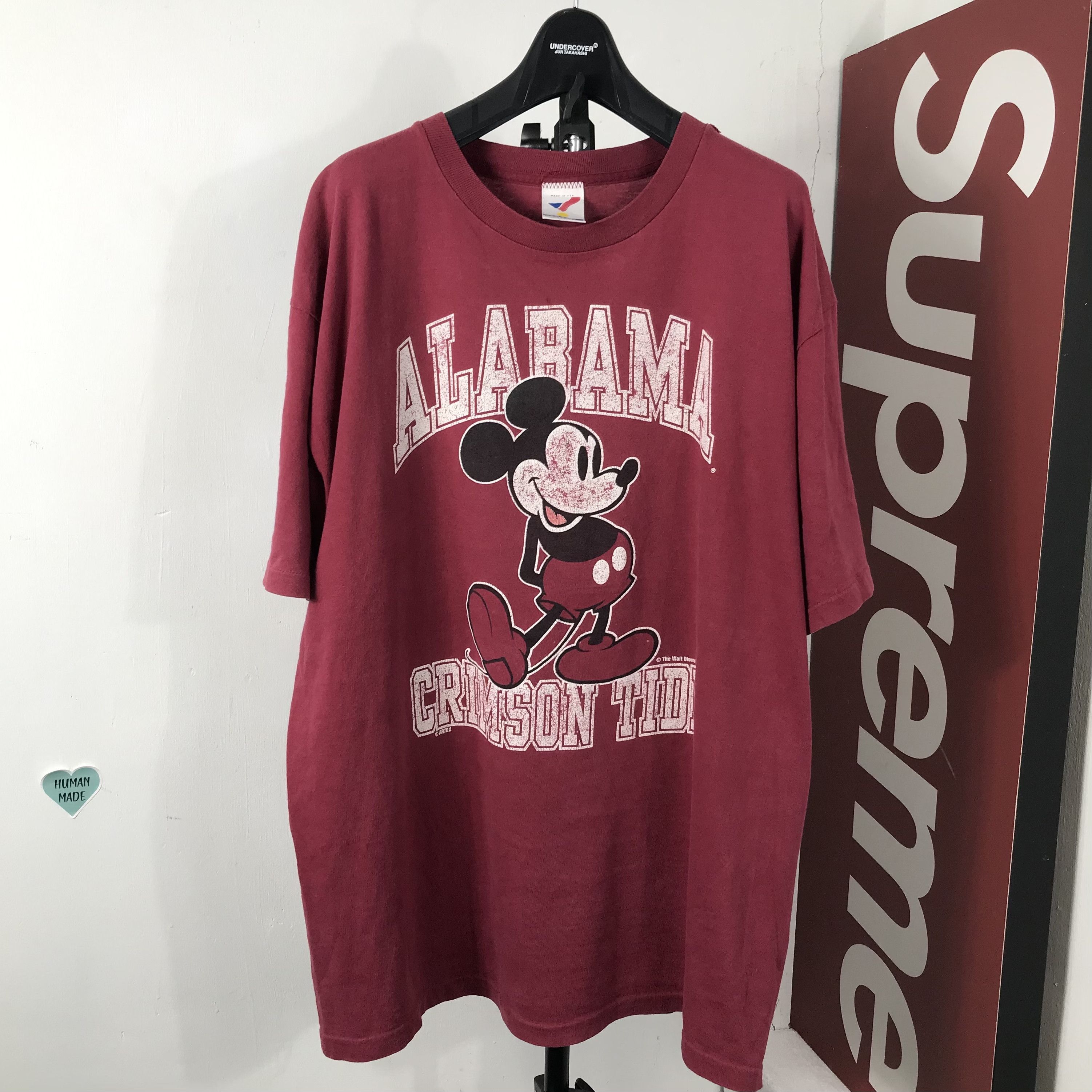 Disney Rare 80s florida mickey mouse Disney tshirt single stitch Size US XL / EU 56 / 4 - 1 Thumbnail