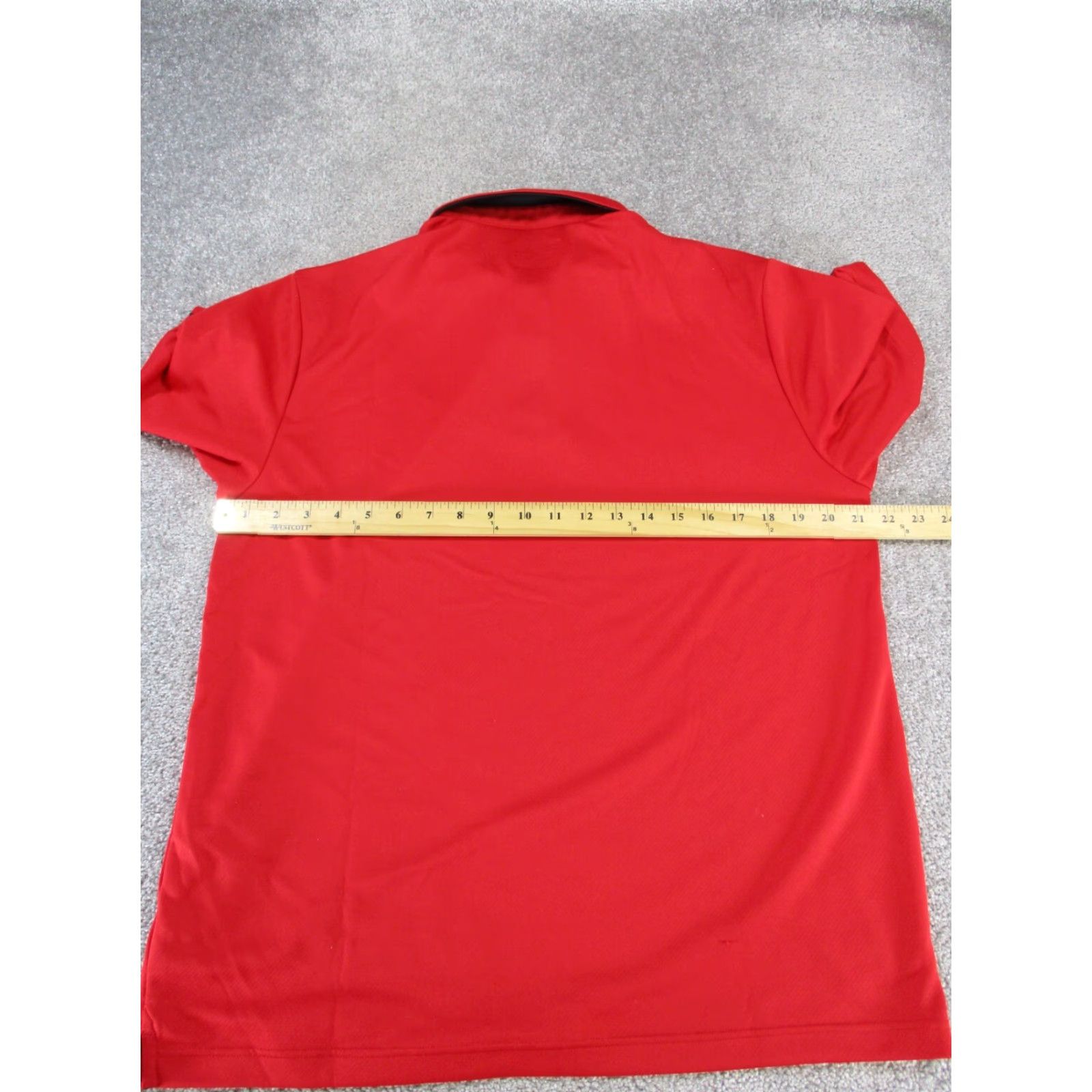 Under Armour Under Armour Polo Shirt Mens Large Red HeatGear Golf Polo Shirt Under Armour HeatGear Mens Large Red Size US L / EU 52-54 / 3 - 7 Thumbnail