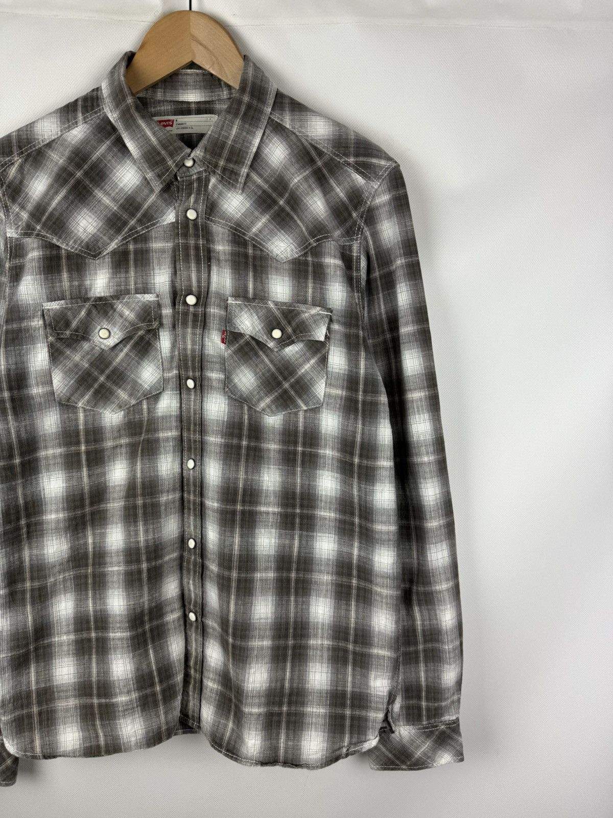 Levi's Levis Vintage Checked Western Long Sleeve Button Up Shirt Size US M / EU 48-50 / 2 - 3 Thumbnail