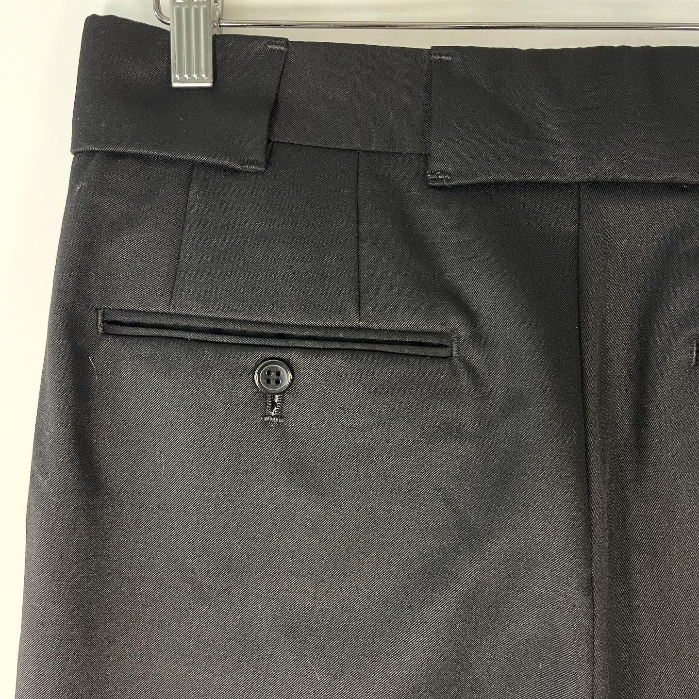 Comme des Garcons GANRYU COMME DES GARCONS Black Wool Pants size S Unisex Size US 27 - 4 Thumbnail