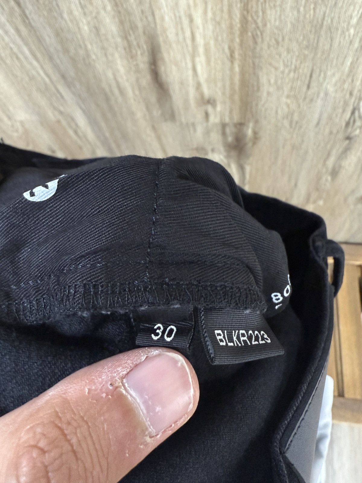 Purple Brand Purple Brand Black Denim Jeans Size US 30 / EU 46 - 9 Thumbnail
