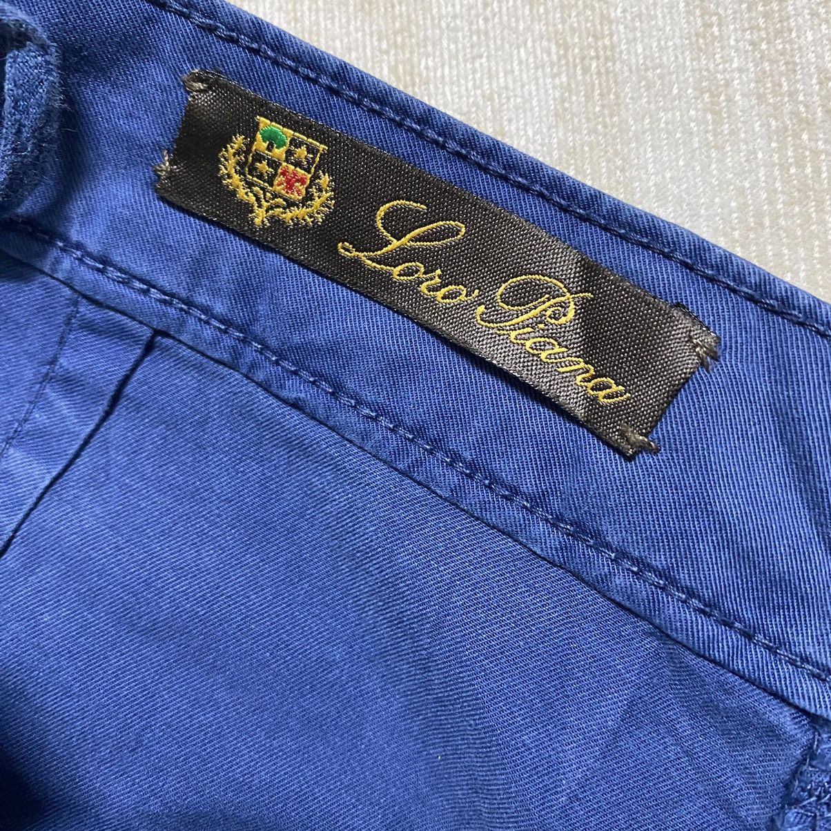 Loro Piana Loro Piana Navy Wide Leg Trouser Size 30" / US 8 / IT 44 - 17 Thumbnail