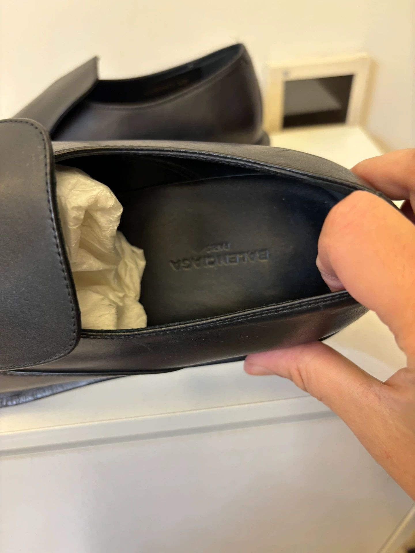 Balenciaga Balenciaga 17FW 1st Runway Leather Shoes 42 (Fits 43) 99% New Size US 9 / EU 42 - 5 Thumbnail