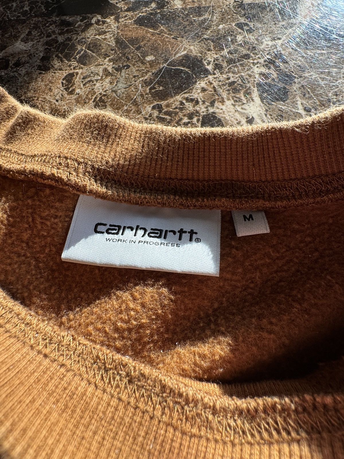 Carhartt Wip Carhartt WIP American Script Crewneck Sweatshirt - Brown Size US M / EU 48-50 / 2 - 6 Thumbnail