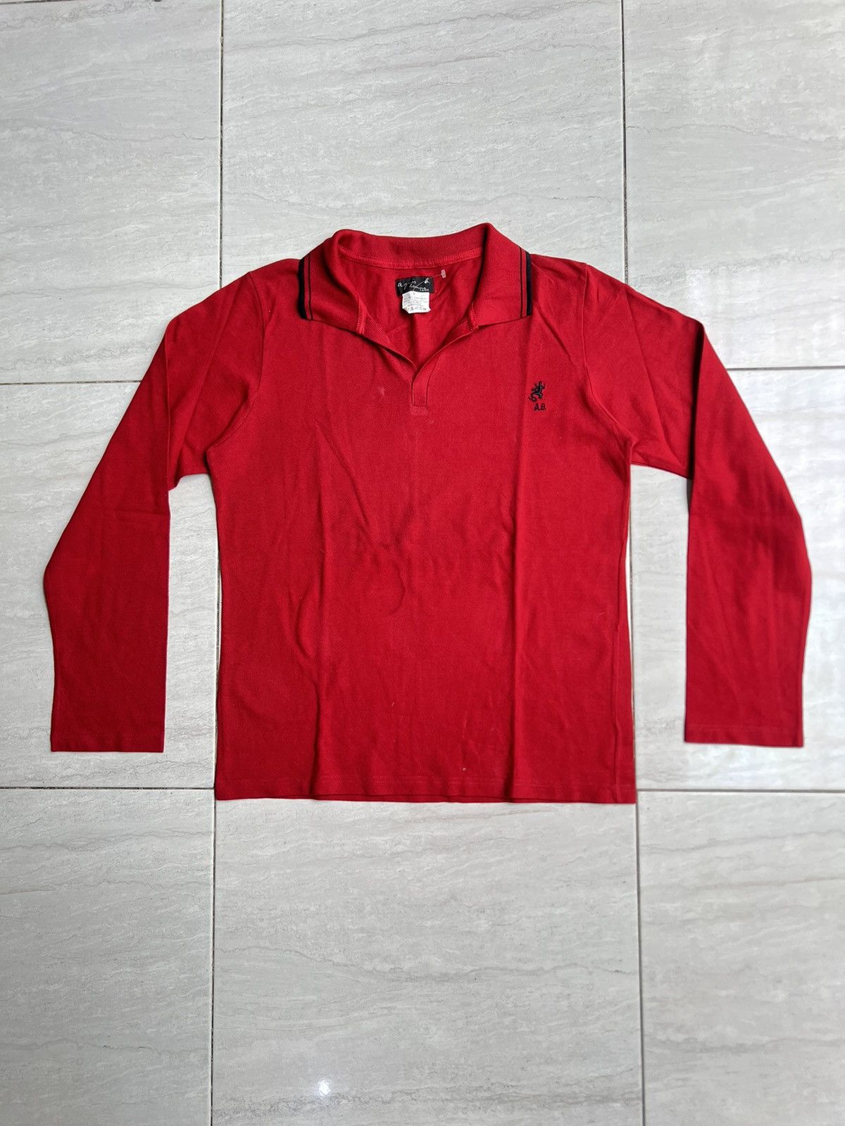 agnes b. AGNES B HOMME Red T-Shirt Size US M / EU 48-50 / 2 - 6 Thumbnail
