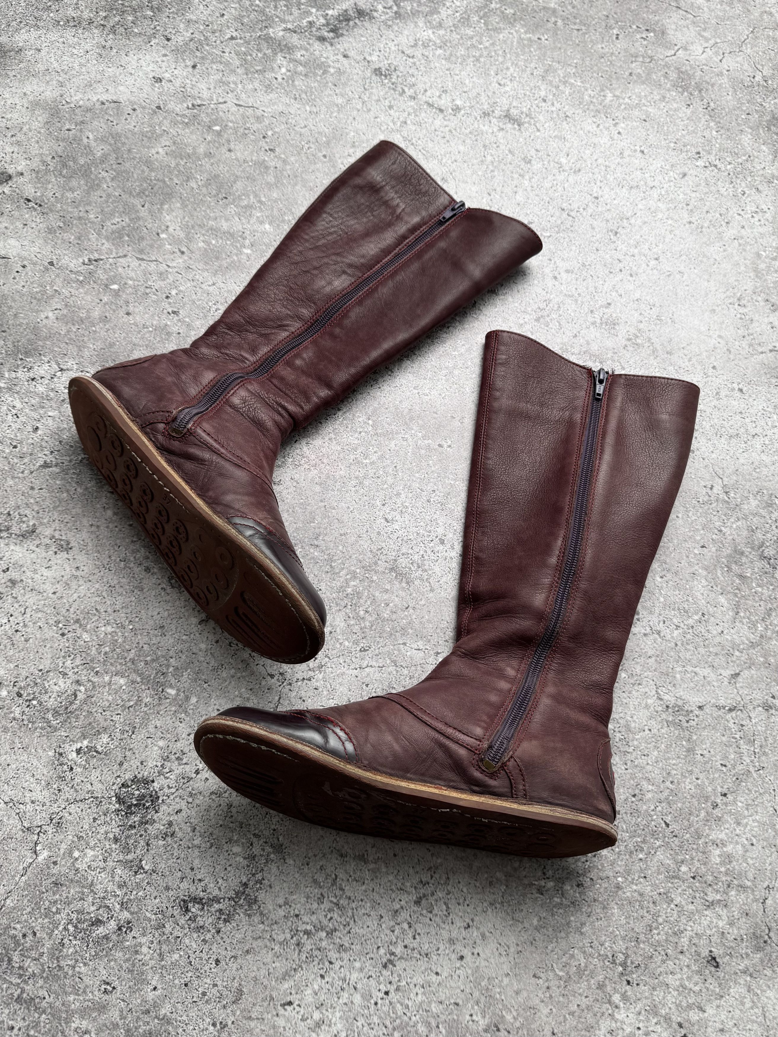 Camper Camper Vintage Faded Leather Boots C2(V497)E8 Size US 7 / IT 37 - 5 Thumbnail