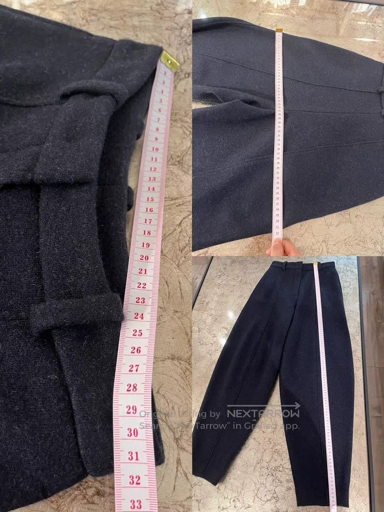 Loro Piana Loro Piana High Waist Casual Trousers, 96% Cashmere, 4% Ny Size 37" - 9 Thumbnail