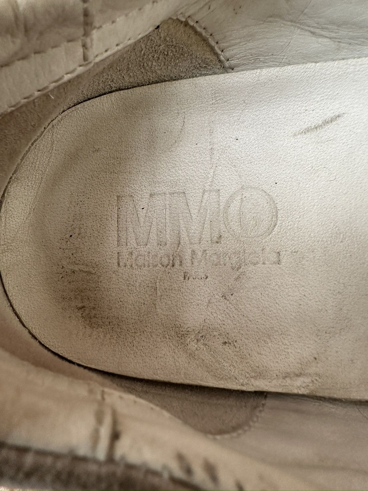 Maison Margiela Maison margiela MM6 White Court Sneakers Lowtops Size US 11 / EU 44 - 19 Thumbnail