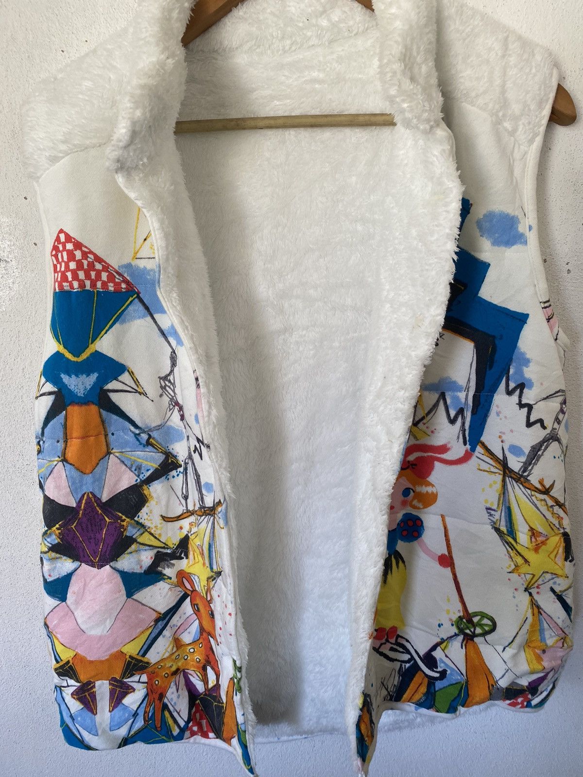 Issey Miyake × Ne-Net × Tsumori Chisato Tsumori Chisato Vests Jacket Limited Art Design🔥 Size M / US 6-8 / IT 42-44 - 8 Thumbnail