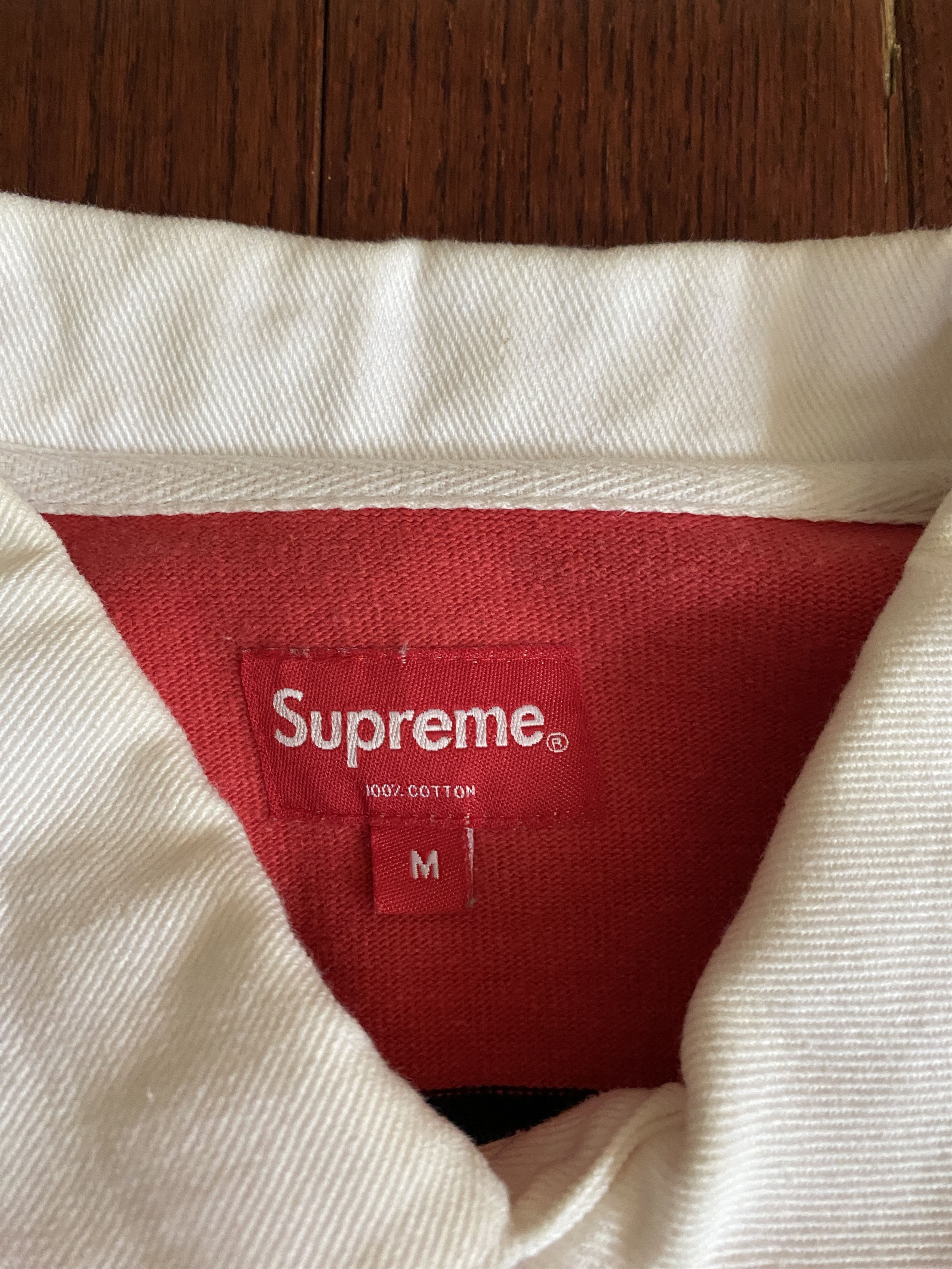 Supreme Striped Rugby FW16 Size US M / EU 48-50 / 2 - 4 Thumbnail