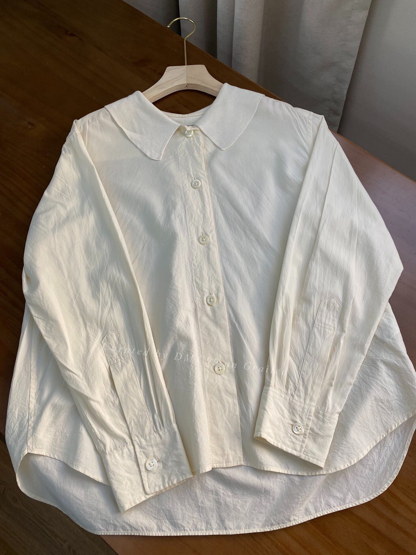 MHI MHL Doll Collar Casual Shirt Size M / US 6-8 / IT 42-44 - 1 Thumbnail